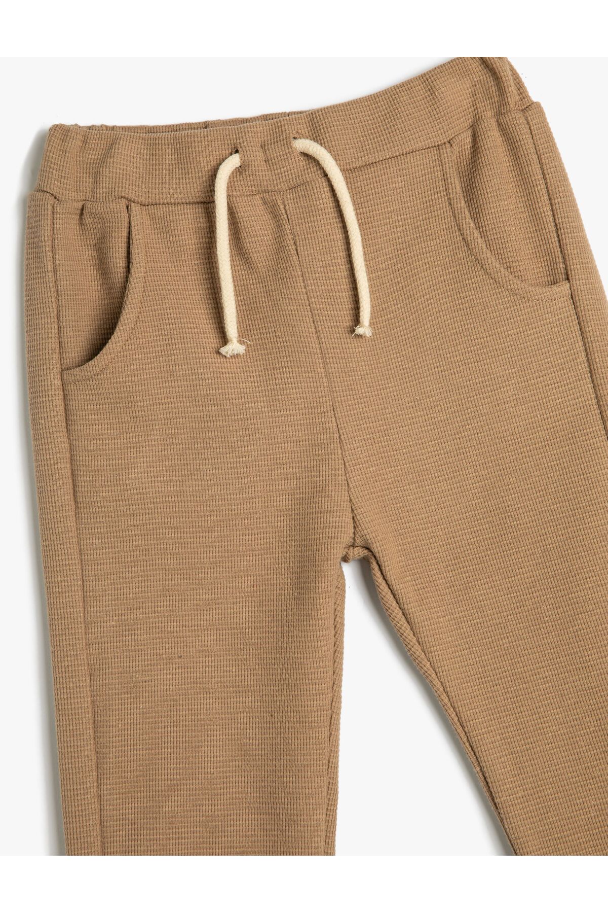 Koton-Pantaloni de sport Jogger de bază Buzunar Tie Talie Bumbac 3