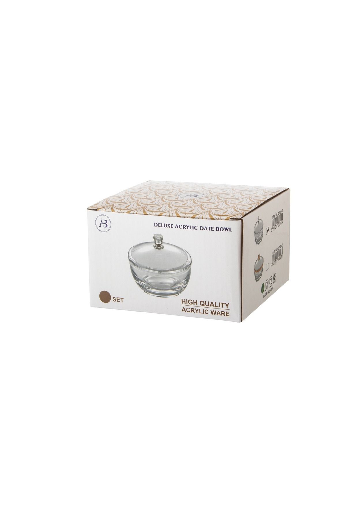 Bin shihoon-Date with a pure acrylic cover and multi-use for dates and nuts 3