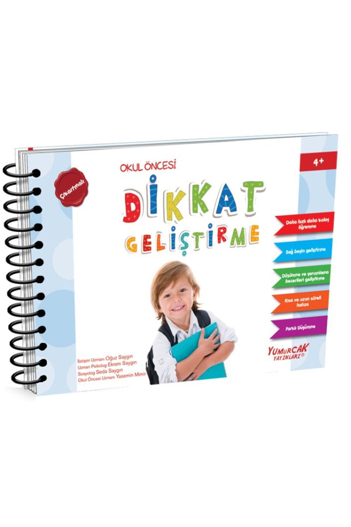 Yumurcak Yayınları Dikkat Geliştirme 4 Yaş Kitabı