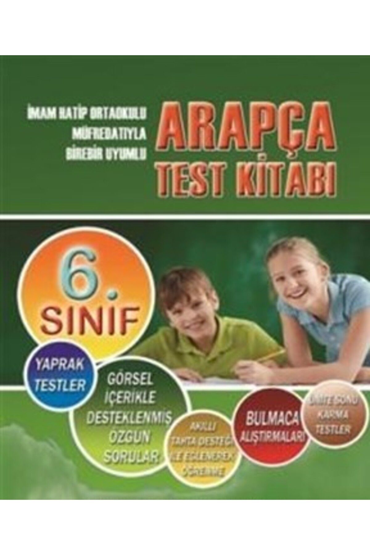 Mektep Yayınları 6. Sınıf Arapça Test Kitabı İmam Hatip Lisesi Müfredatıyla Birebir Uyumlu
