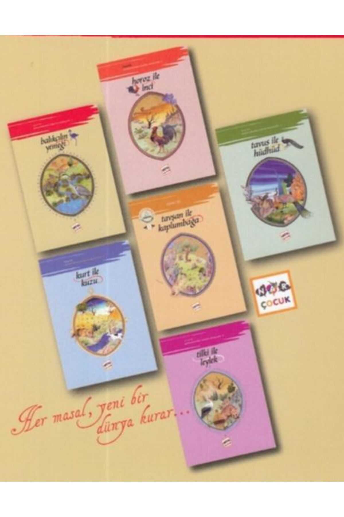 Nar Yayınları Minyatürlerle Dünya Masalları 6 Kitap