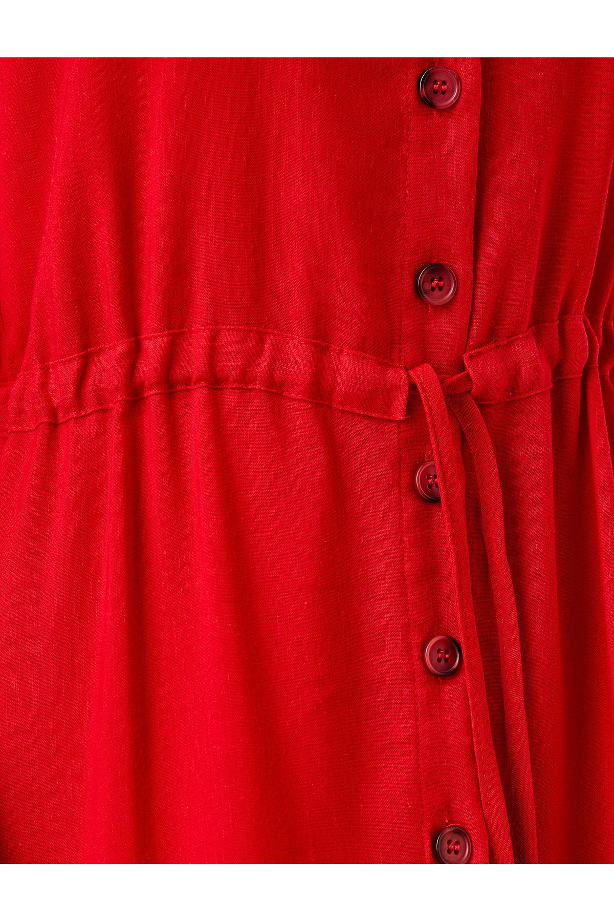 Koton-Trägerkleid aus Leinenmischung 6