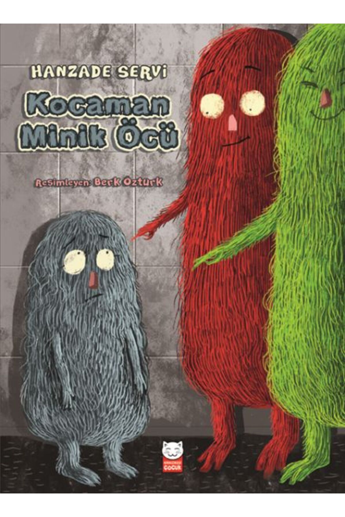 Kırmızı Kedi Çocuk Kocaman Minik Öcü