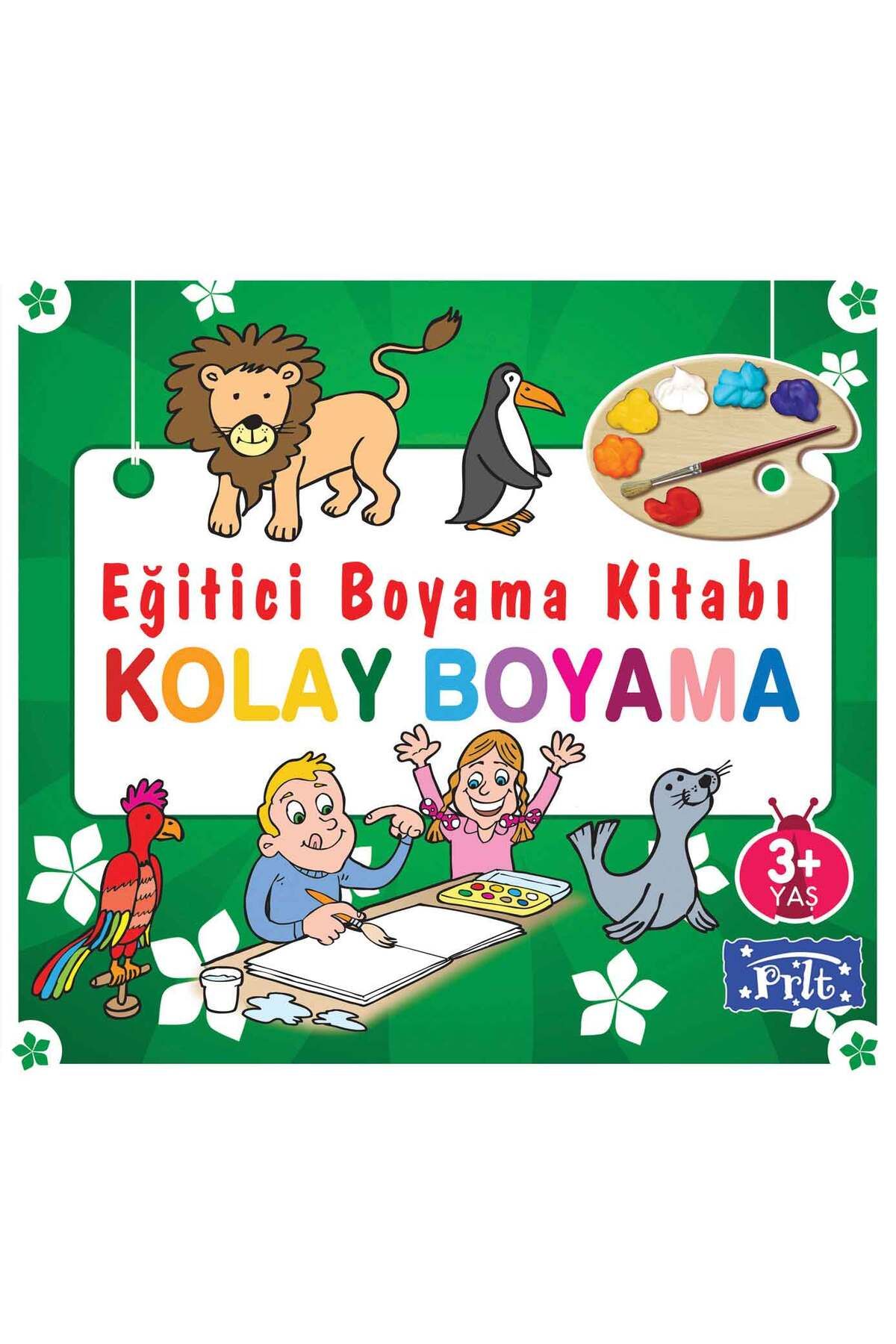 Parıltı Yayınları Eğitici Boyama Kitabı - Kolay Boyama
