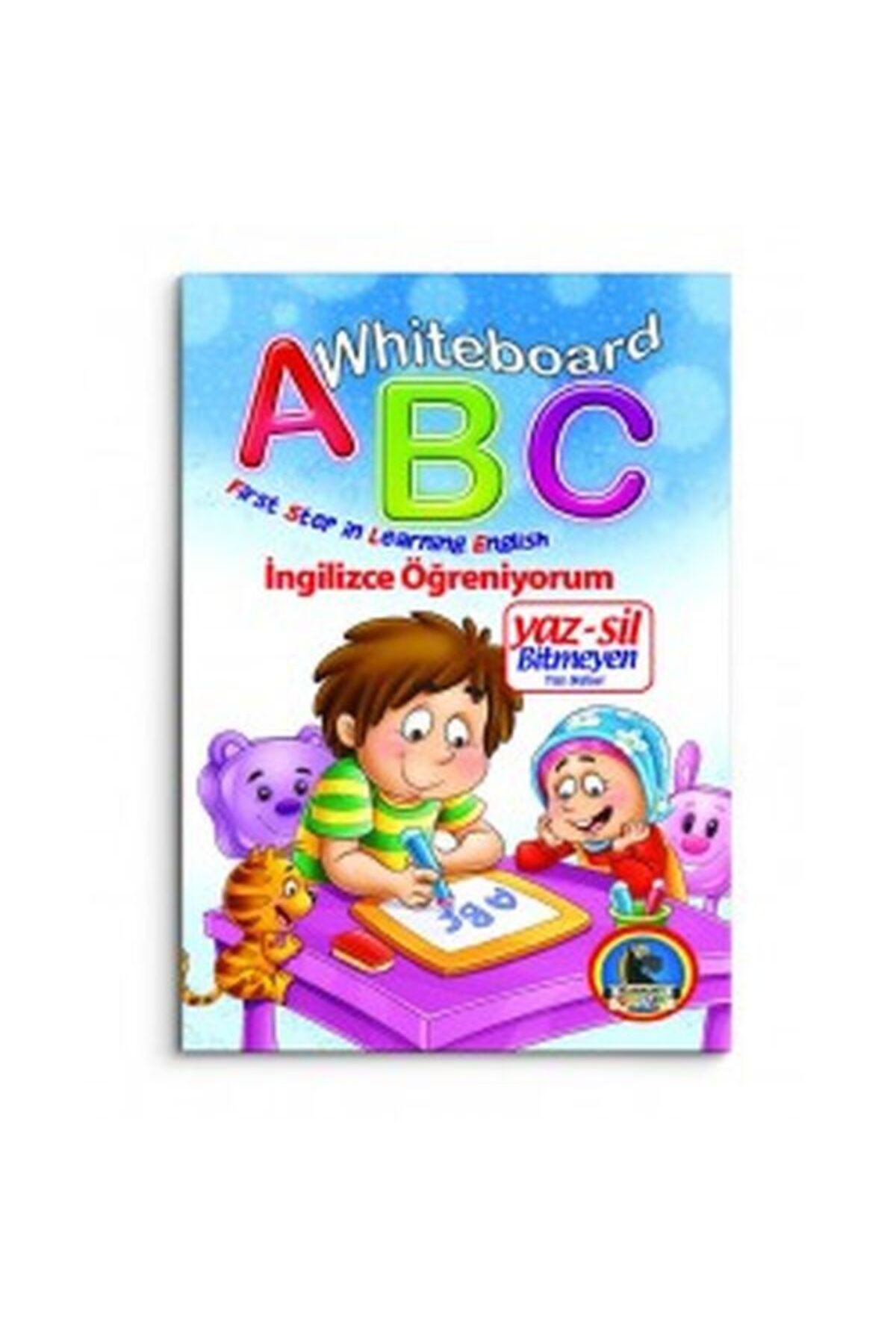 Karatay Yayınları Whiteboard ABC First Step in Learning English / Yaz-Sil Bitmeyen Yazı Defteri