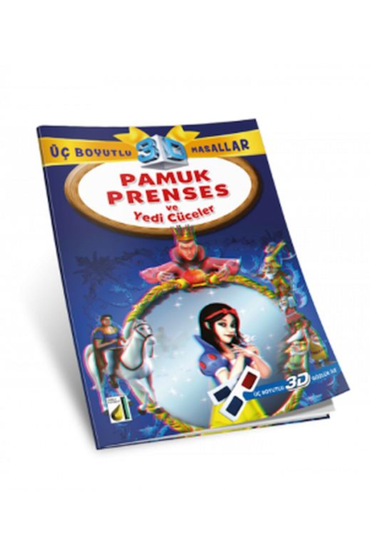 Destek Yayınları Üç Boyutlu Masallar - Pamuk Prenses ve Yedi Cüceler (3D Gözlük ile)