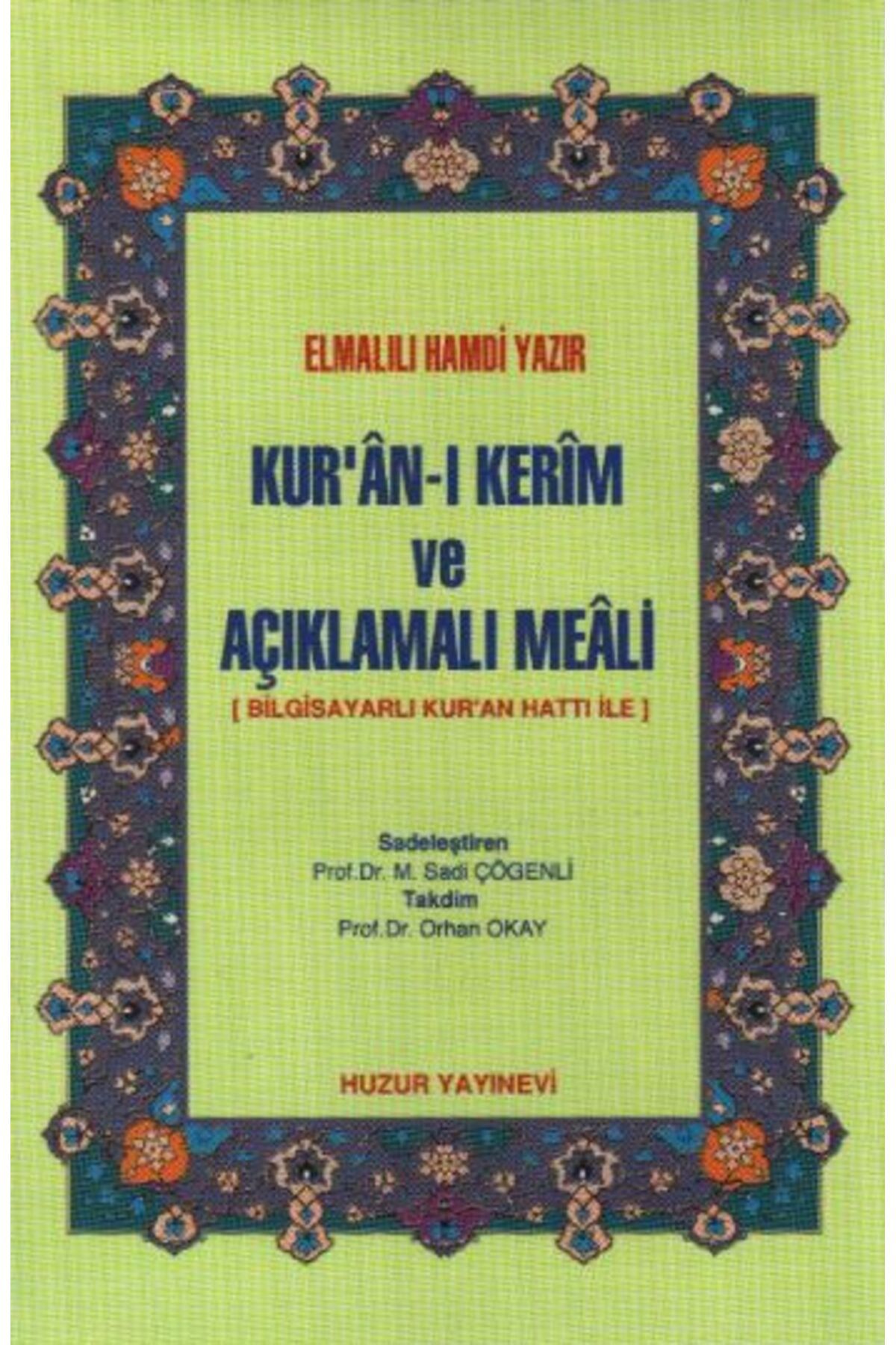 Destek Yayınları Kur'an-ı Kerim ve Açıklamalı Meali (Cep Boy-Ciltli-Şamua)