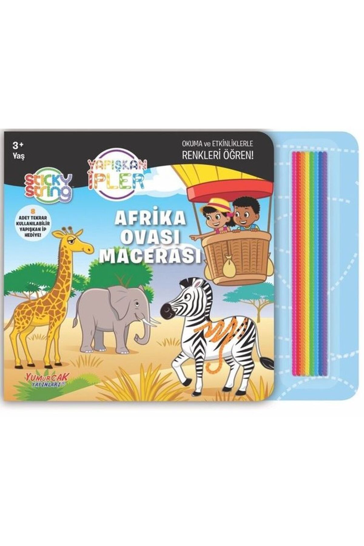 Yumurcak Yayınları Afrika Ovası Macerası - Yapışkan İpler
