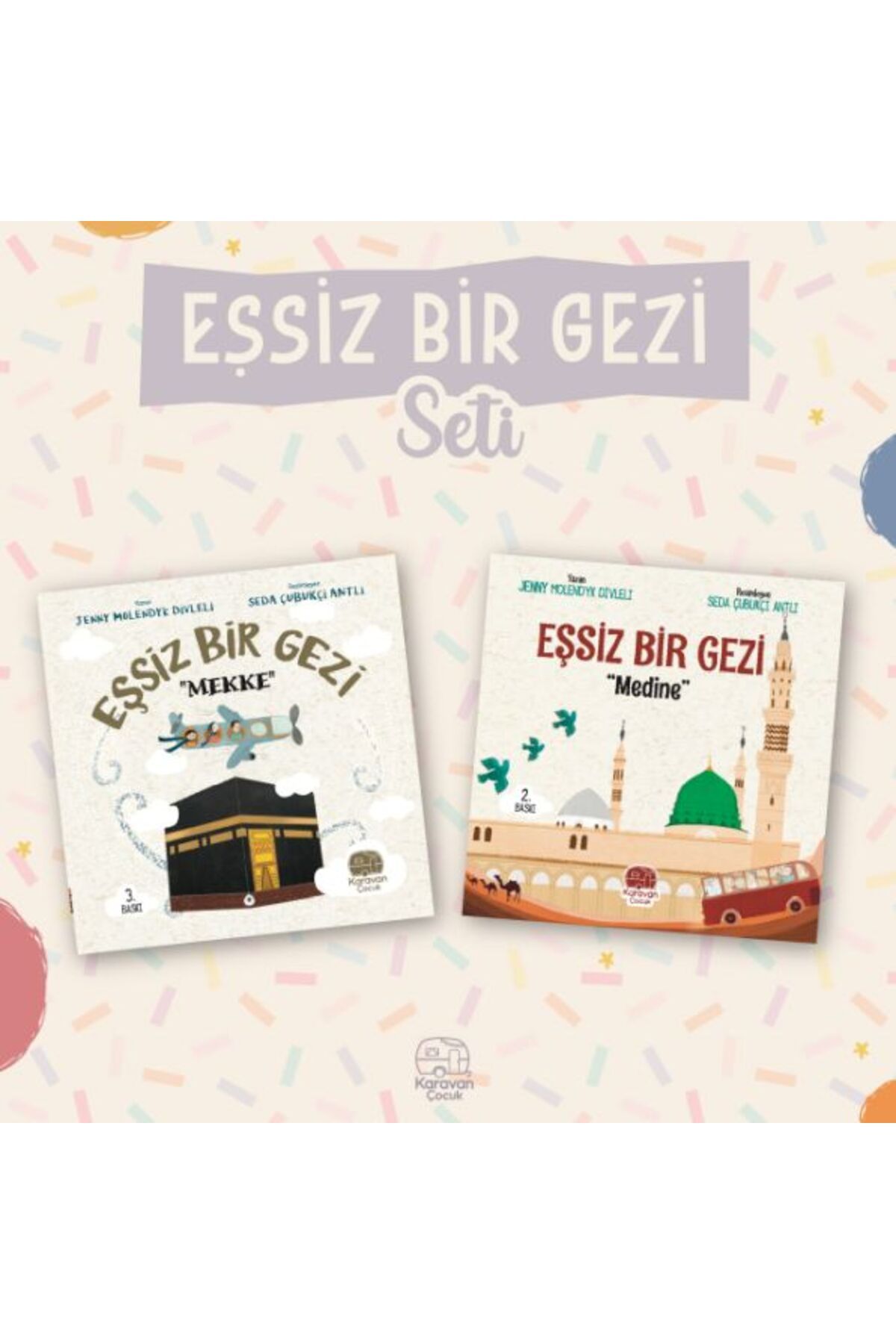 Karavan Çocuk Eşsiz Bir Gezi Seti (2 Kitap)