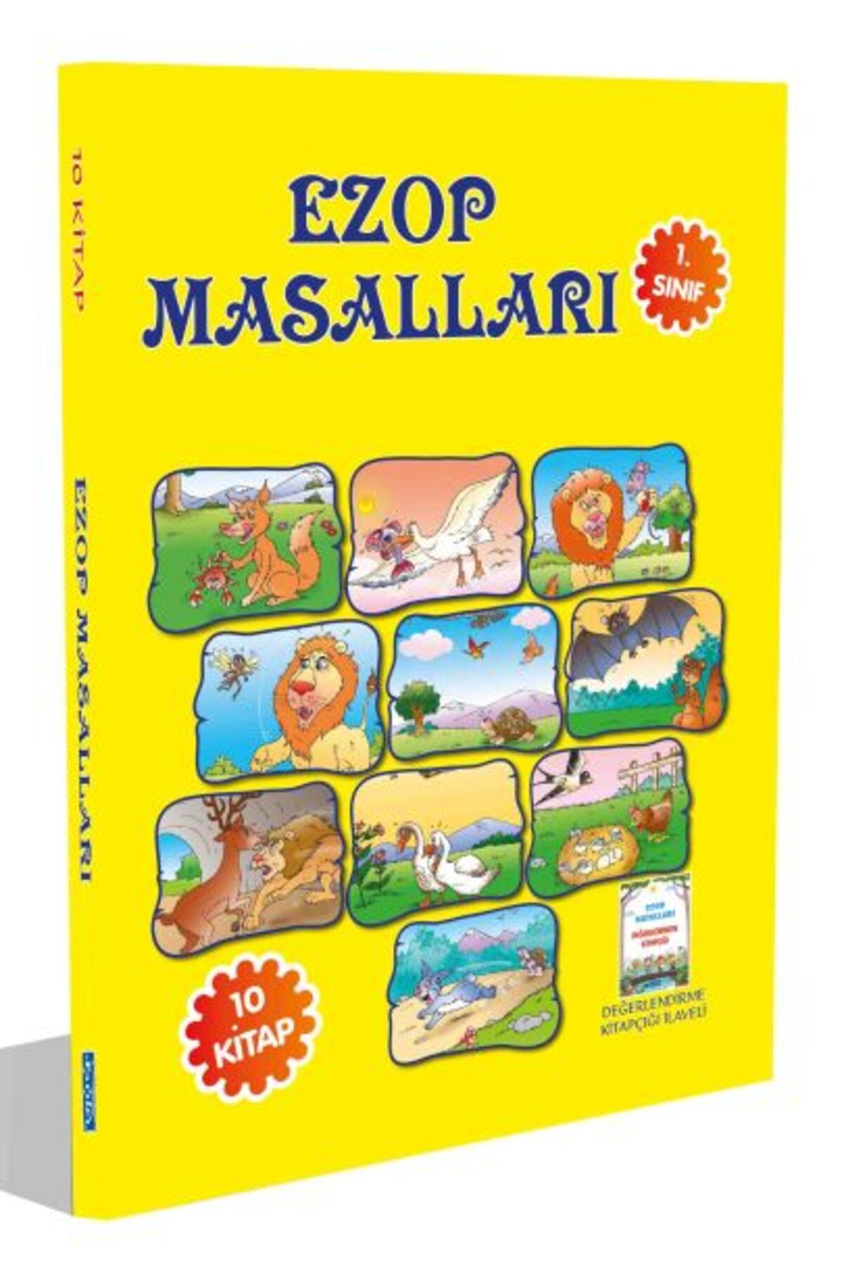 Türk Dil Kurumu Yayınları Ezop Masalları - 10 Kitap Takım