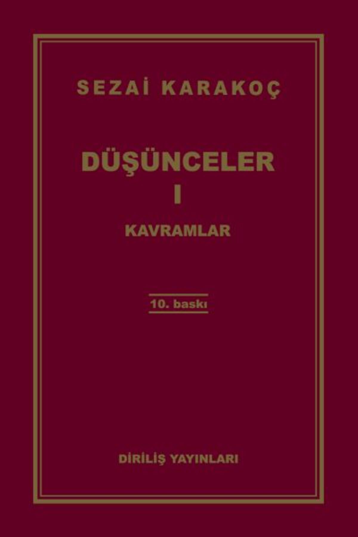 Diriliş Yayınları Düşünceler 1 - Kavramlar