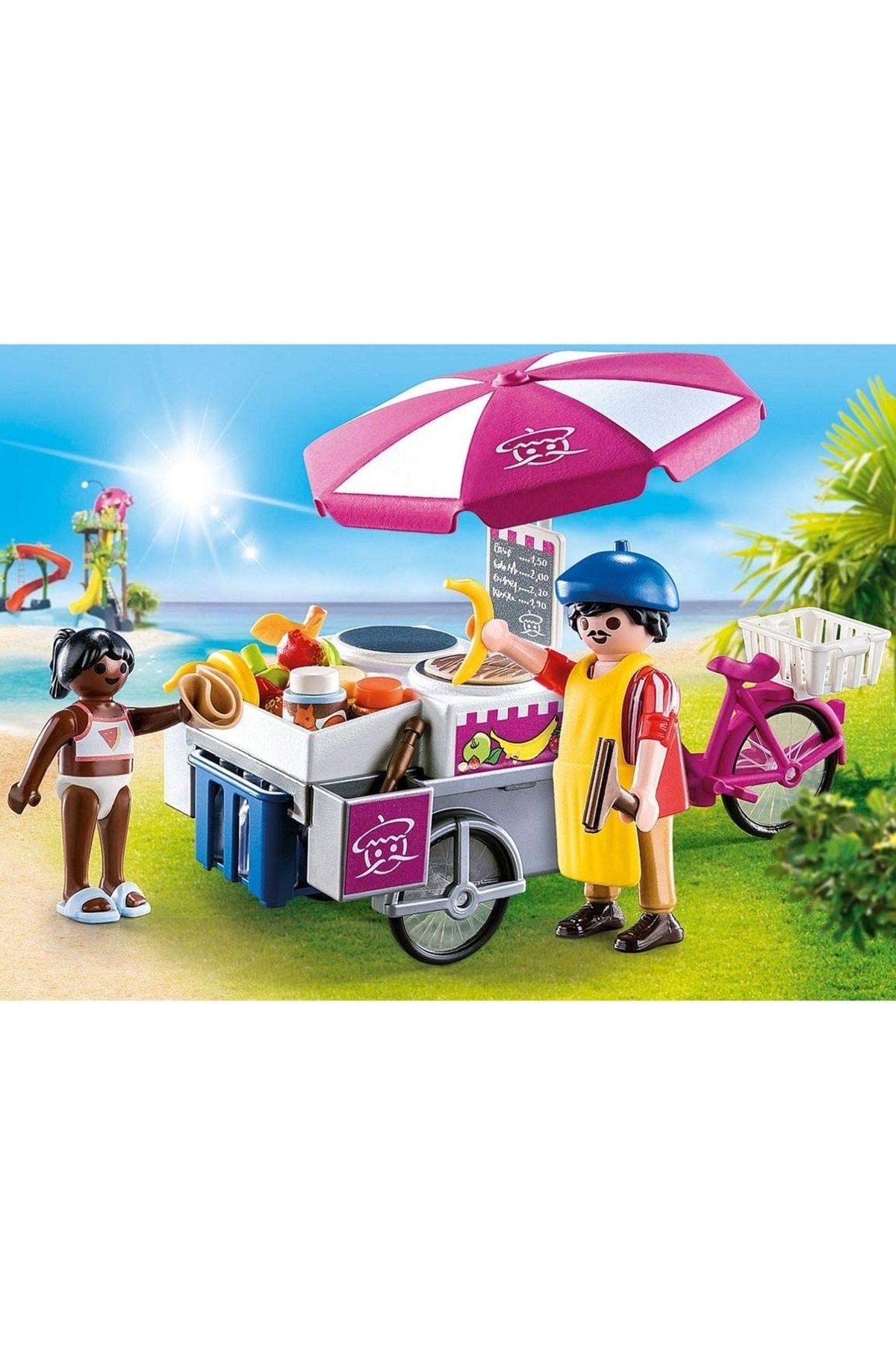 Playmobil - Carucior Pentru Vanzare Clatite - One Size