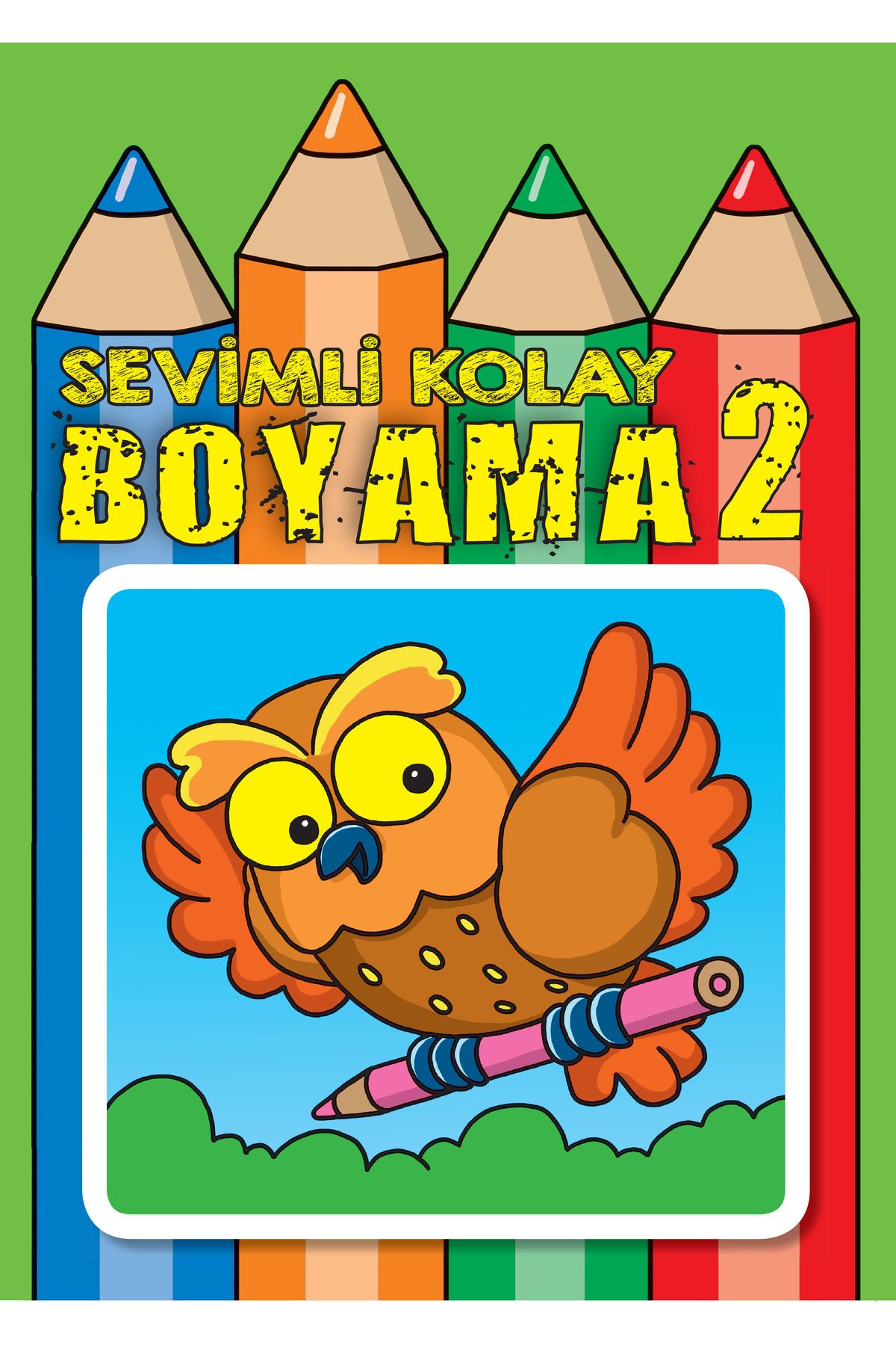 Türk Dil Kurumu Yayınları Sevimli Kolay Boyama 2