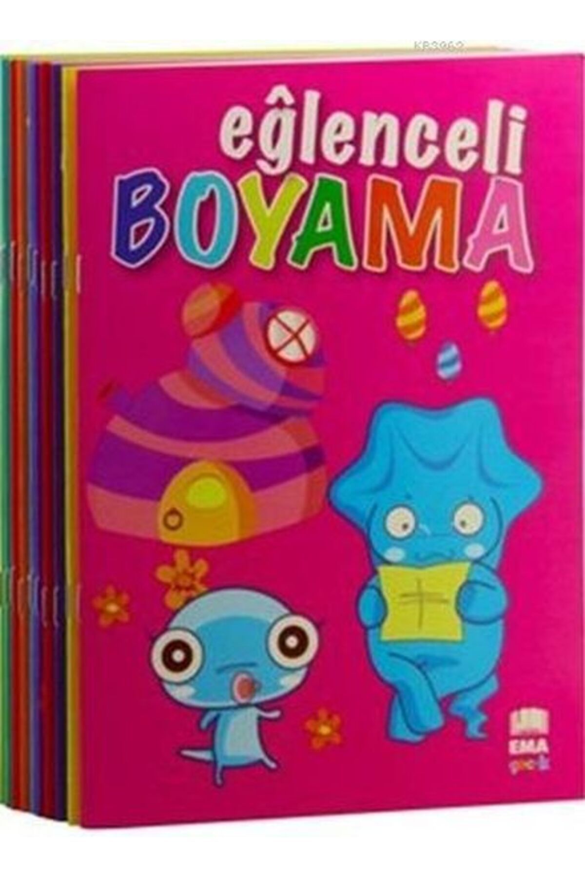Ema Çocuk Eğlenceli Boyama Seti -10 Kitap