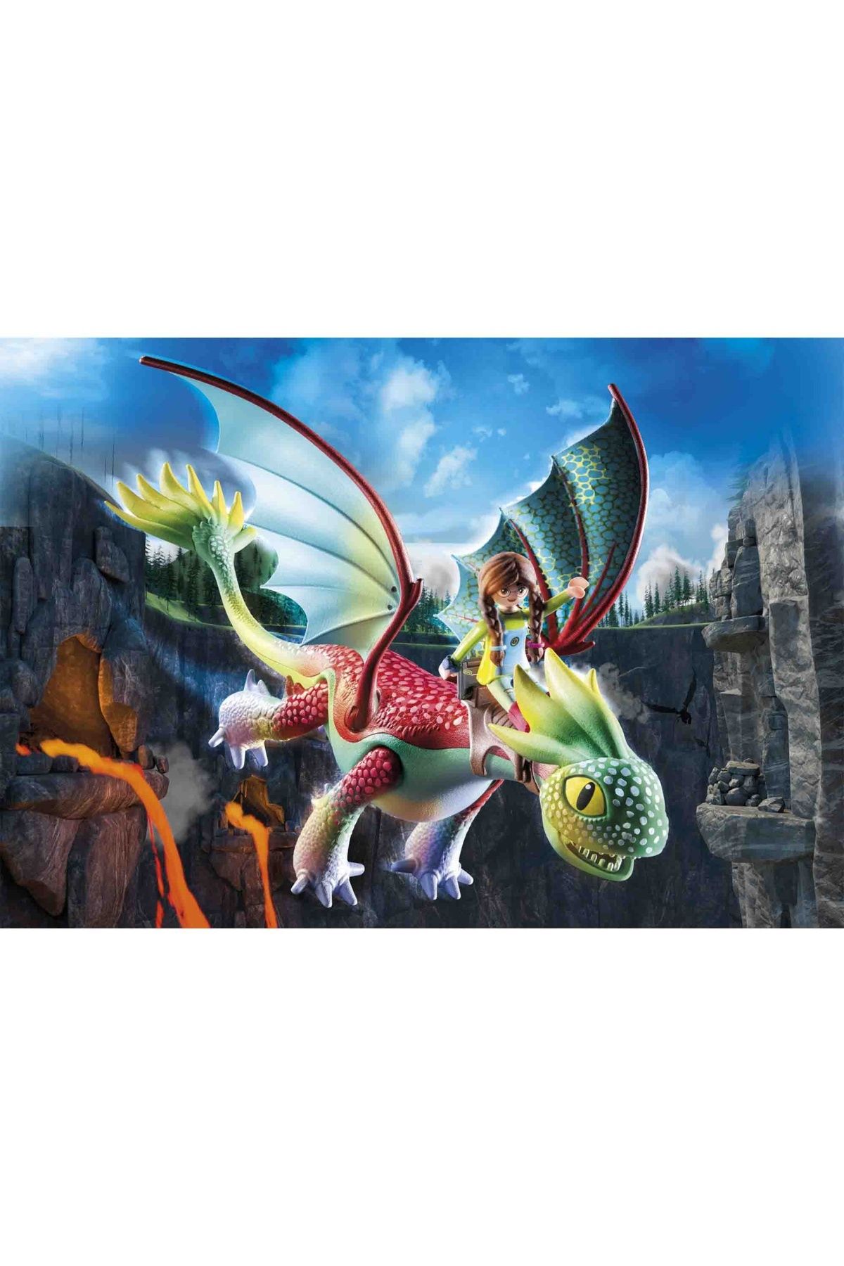 Playmobil - Dragons: Feathers Si Alex - One Size