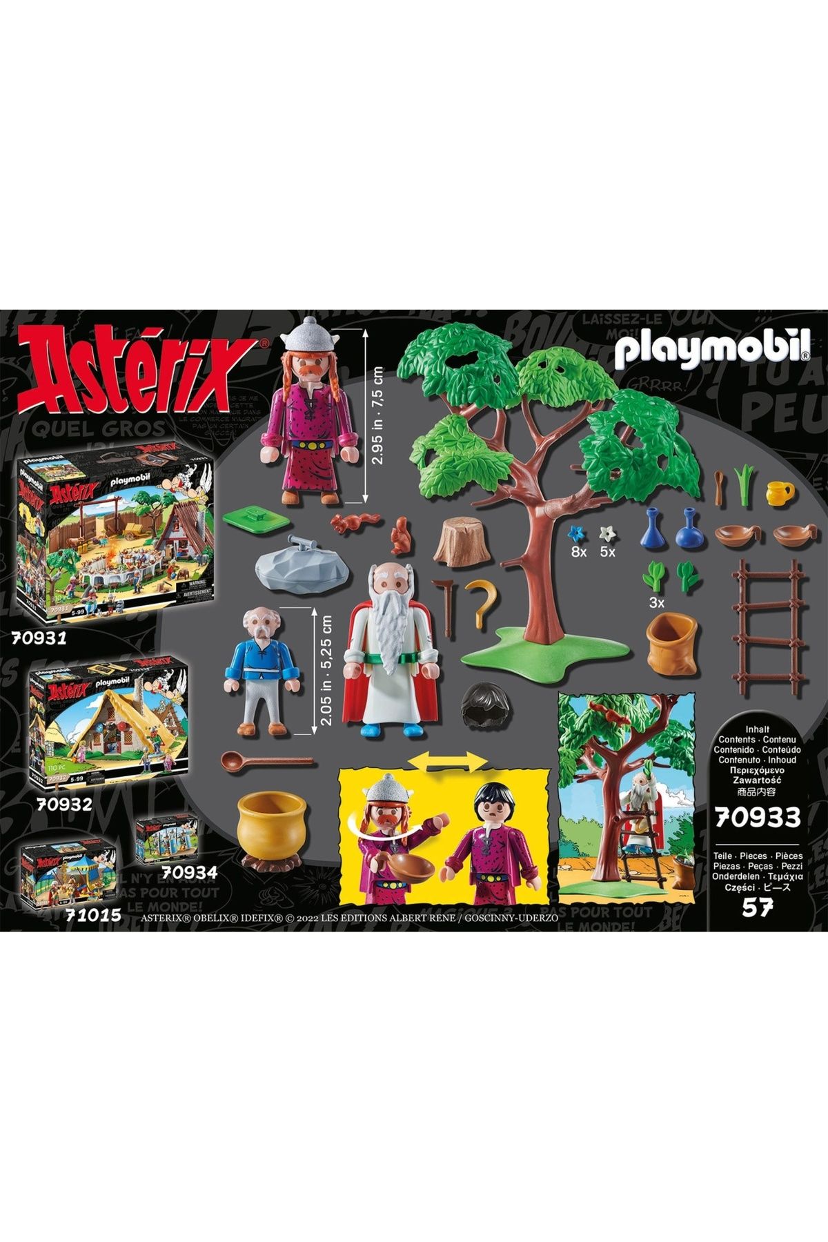 Playmobil-- Asterix And Obelix - Getafix With The Magic Potion 6