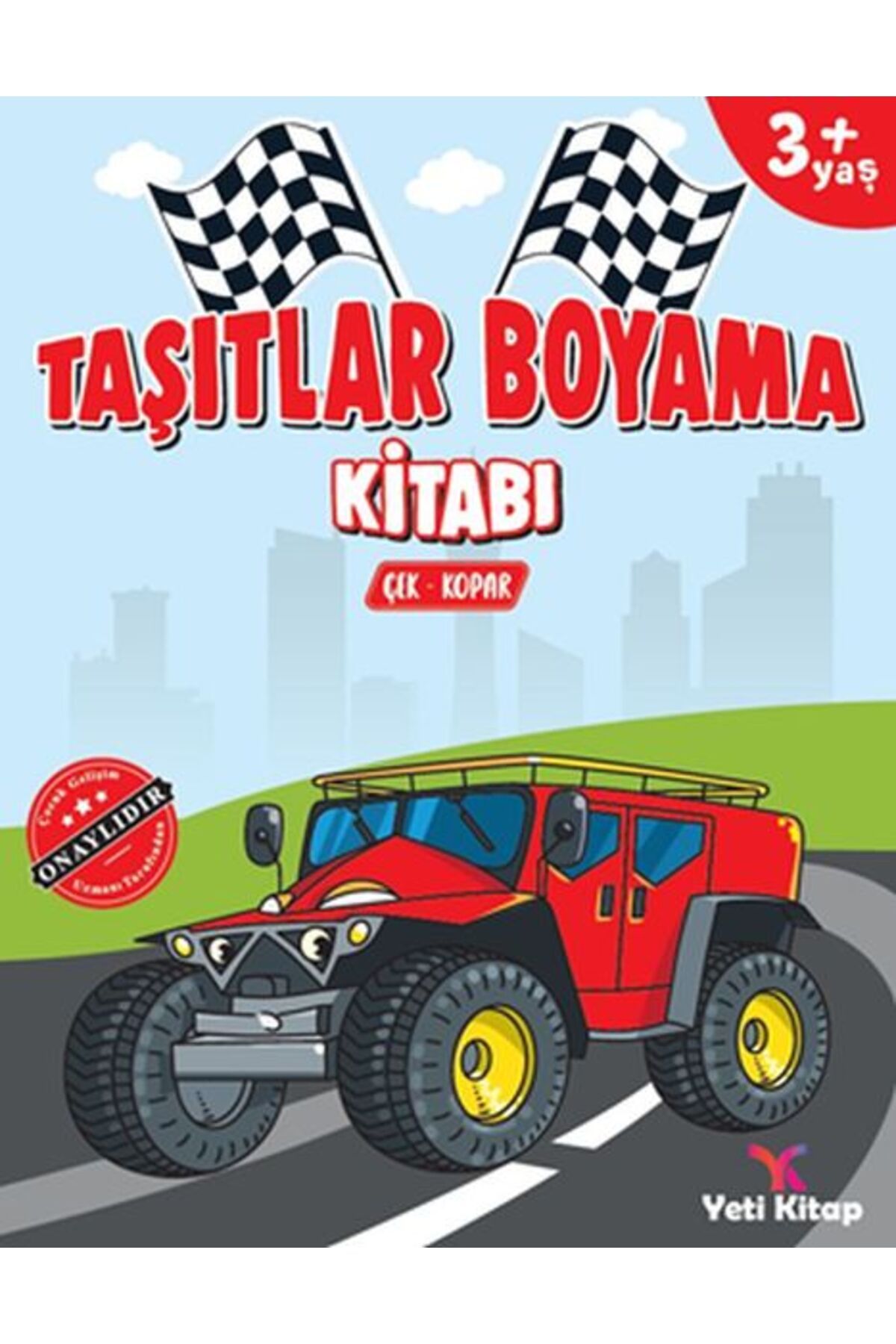 yeti kitap Taşıtlar Boyama Kitabı