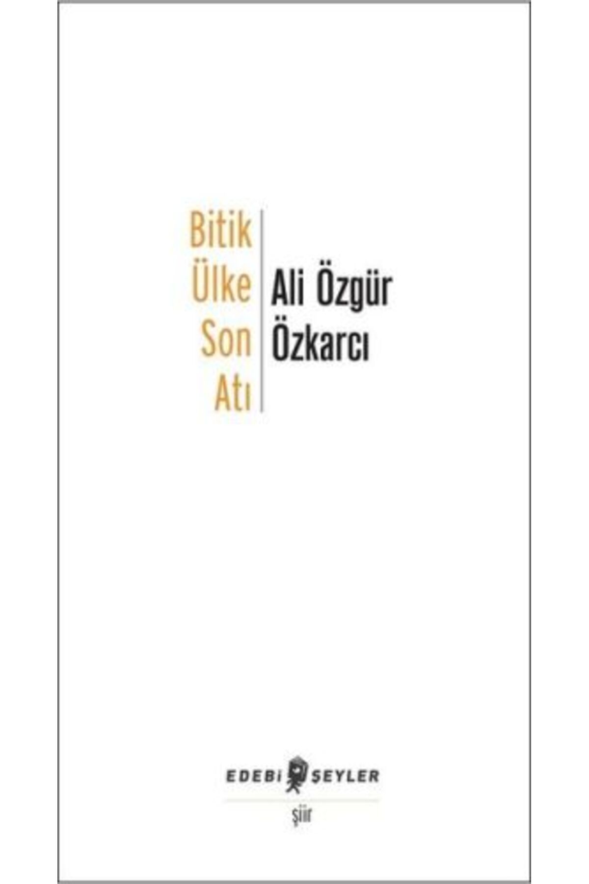 Edebi Şeyler Bitik Ülke Son Atı