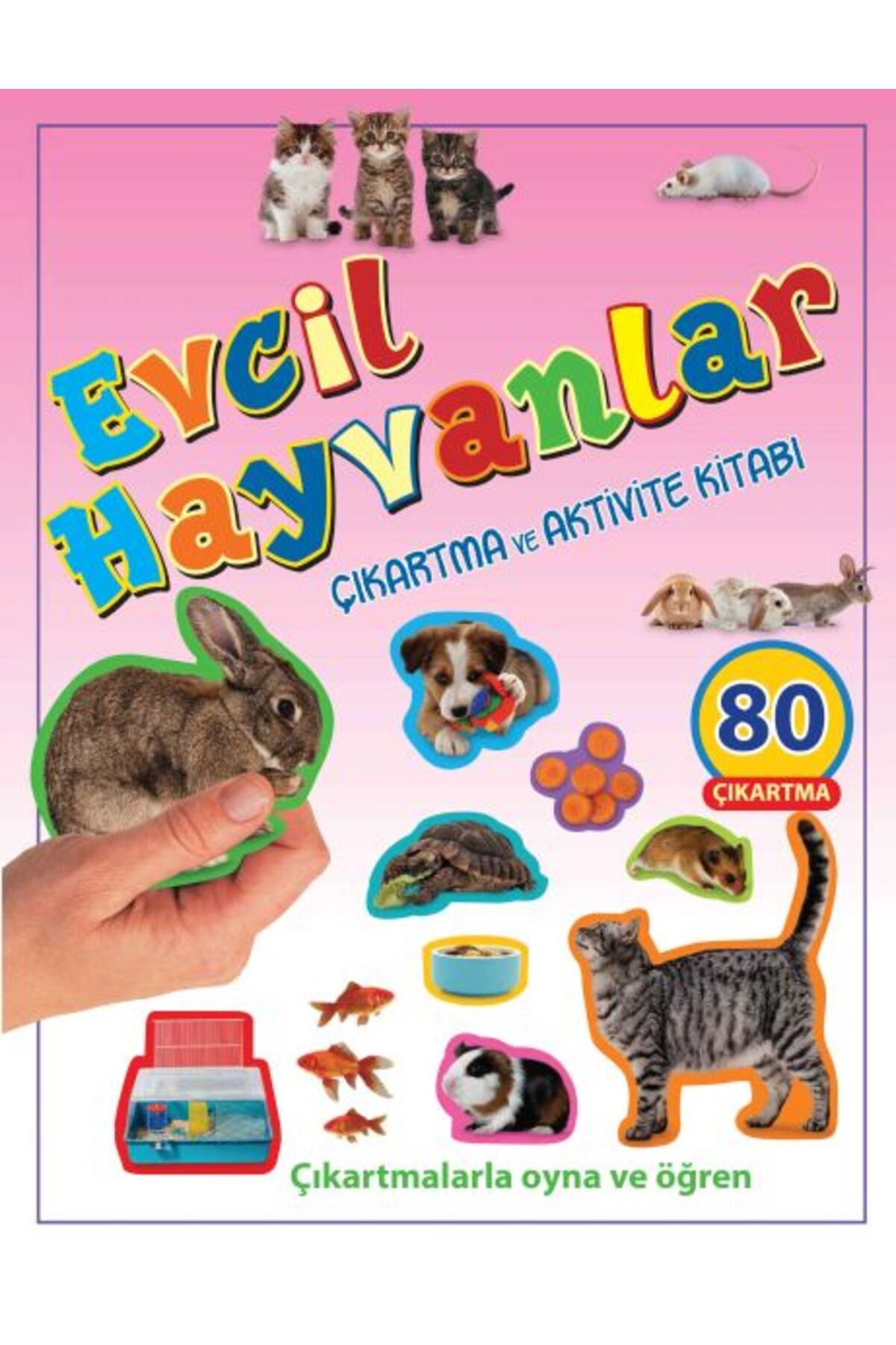 Türk Dil Kurumu Yayınları Evcil Hayvanlar - Çıkartma ve Aktivite Kitabı