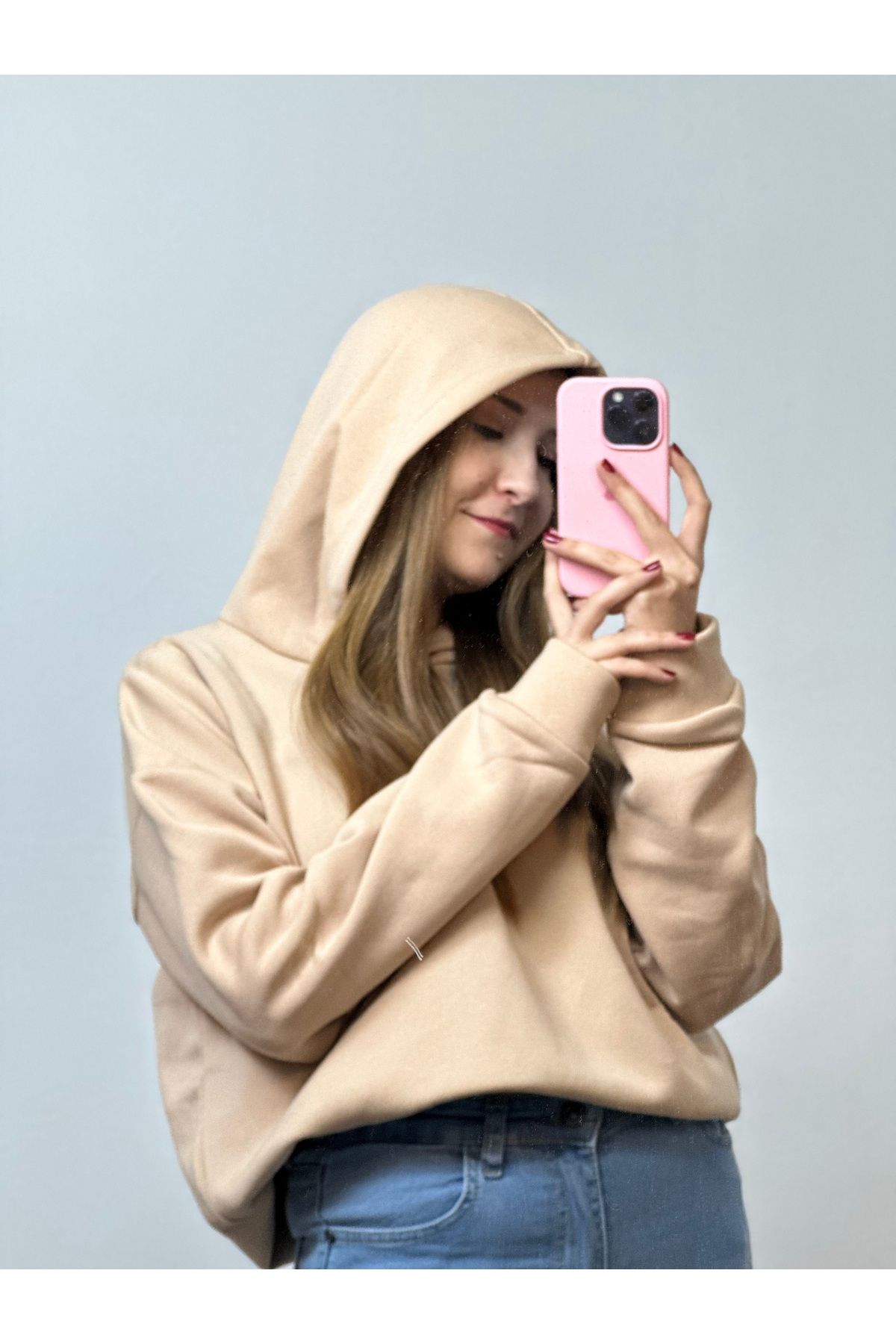 es ess collection-Unisex Camel Sweatshirt - Three Thread Raster 4