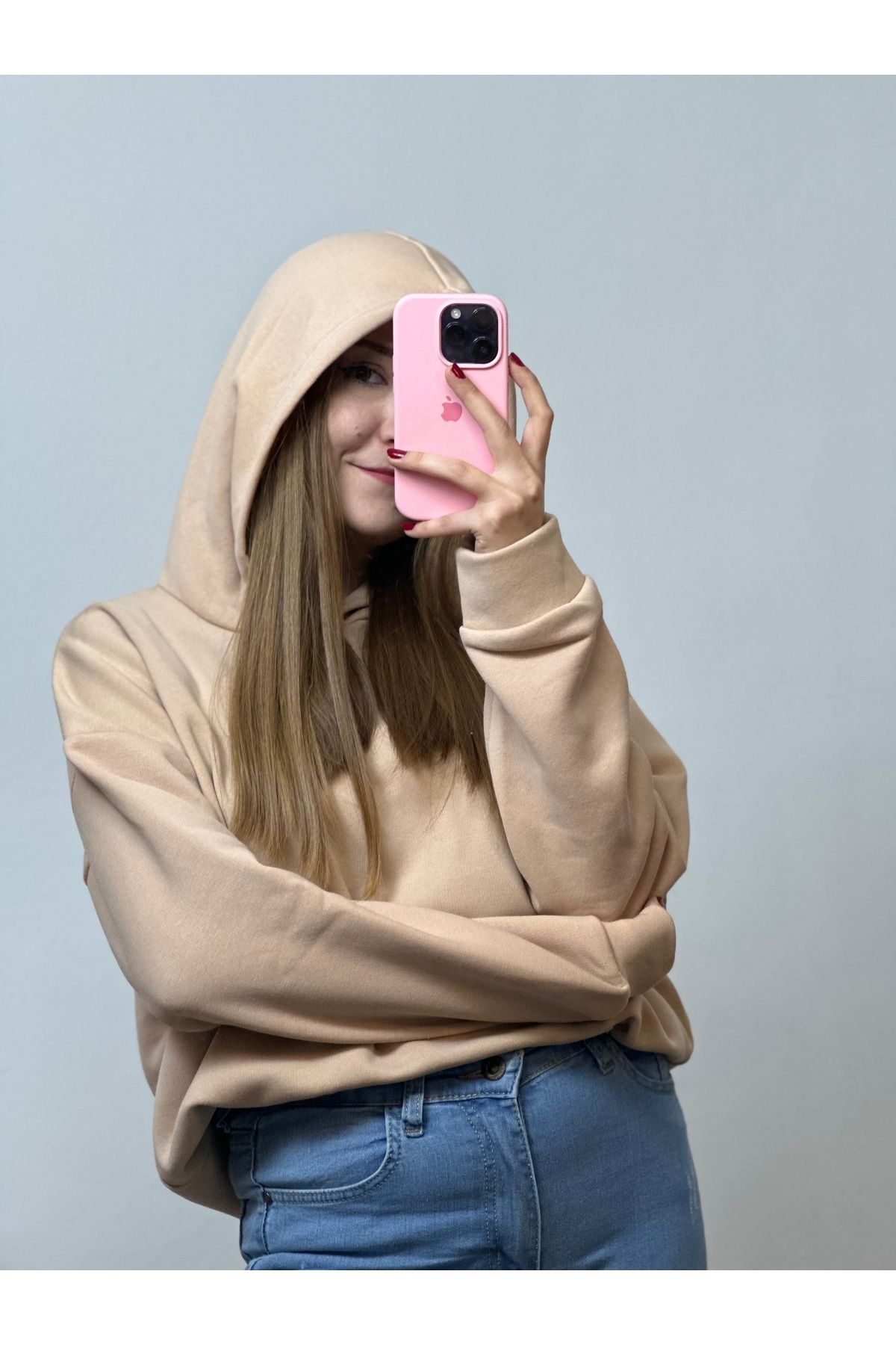 es ess collection-Unisex Camel Sweatshirt - Three Thread Raster 6
