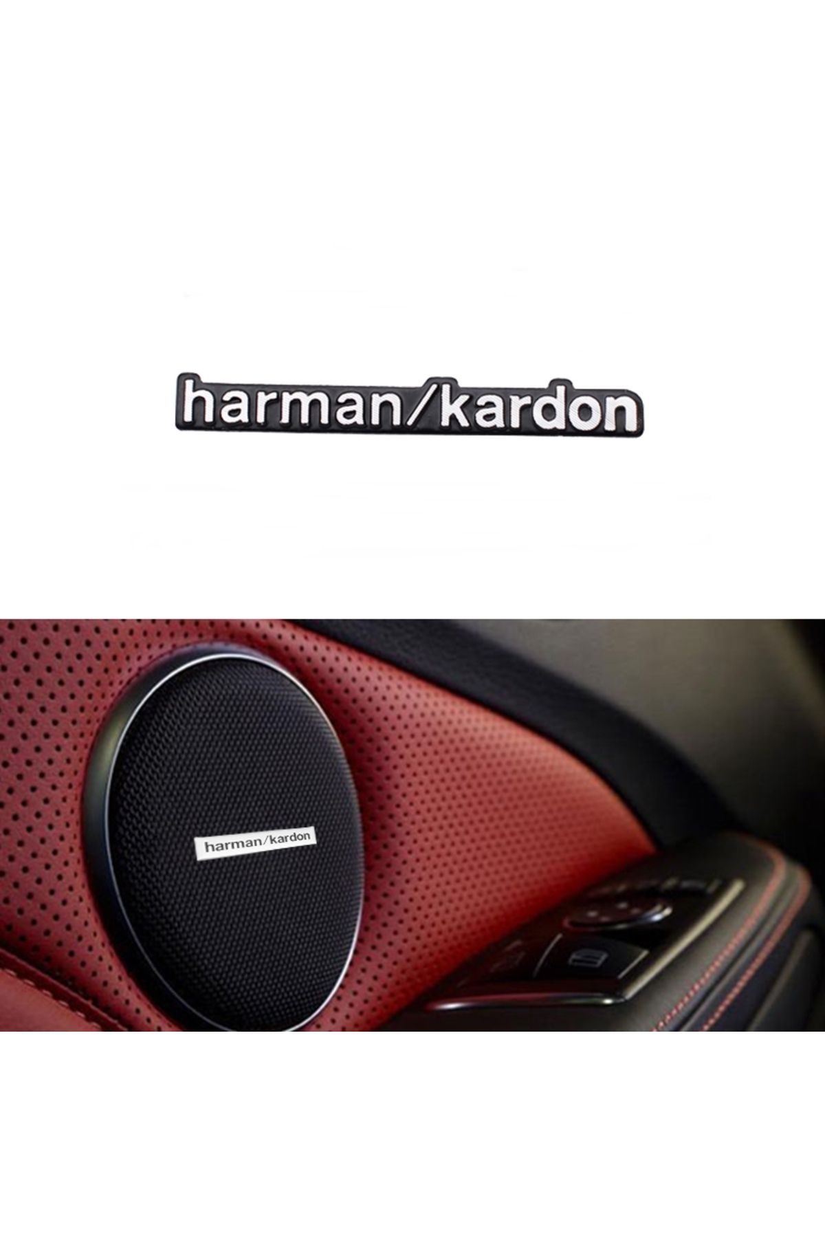 Harman Kardon Harmankardon Hoparlör Marka Logosu Yapışkanlı Etiket 4 Adet