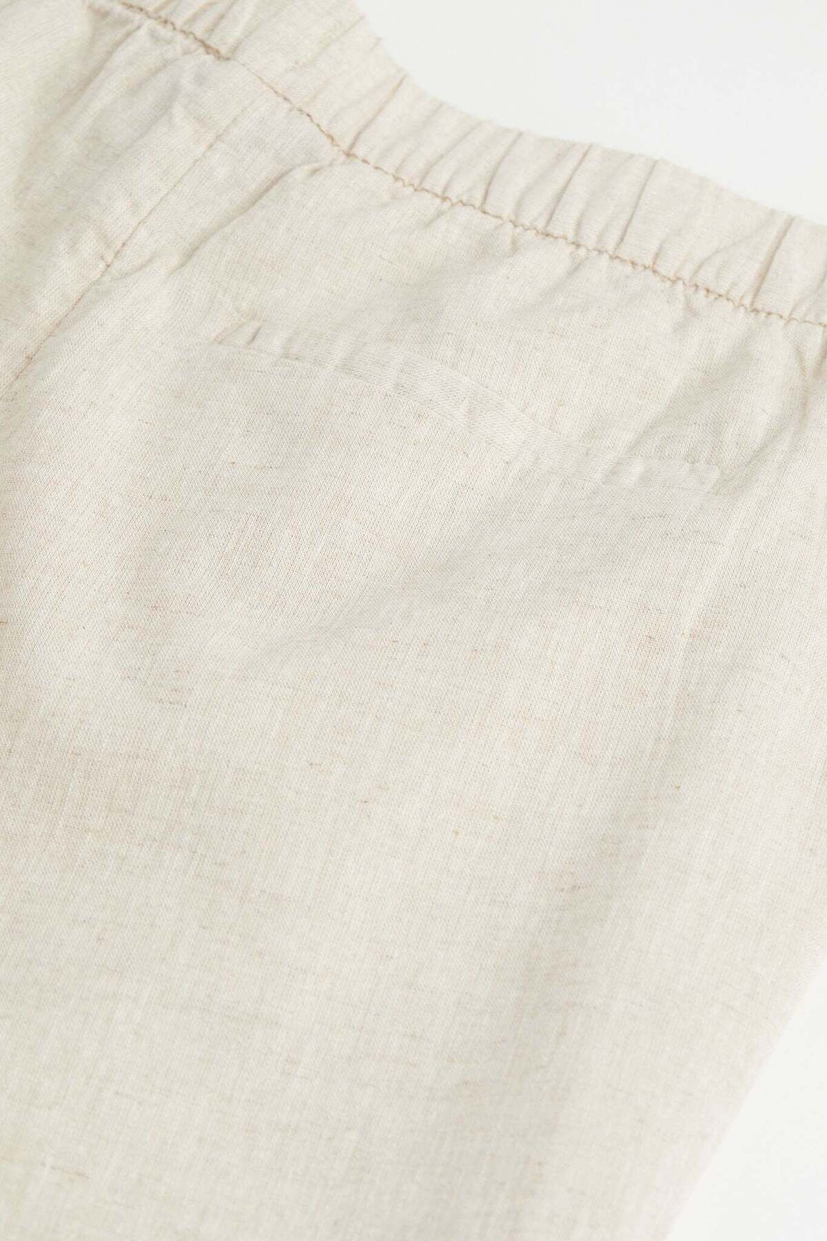 H&M-Regular Fit Linen-mix trousers 6