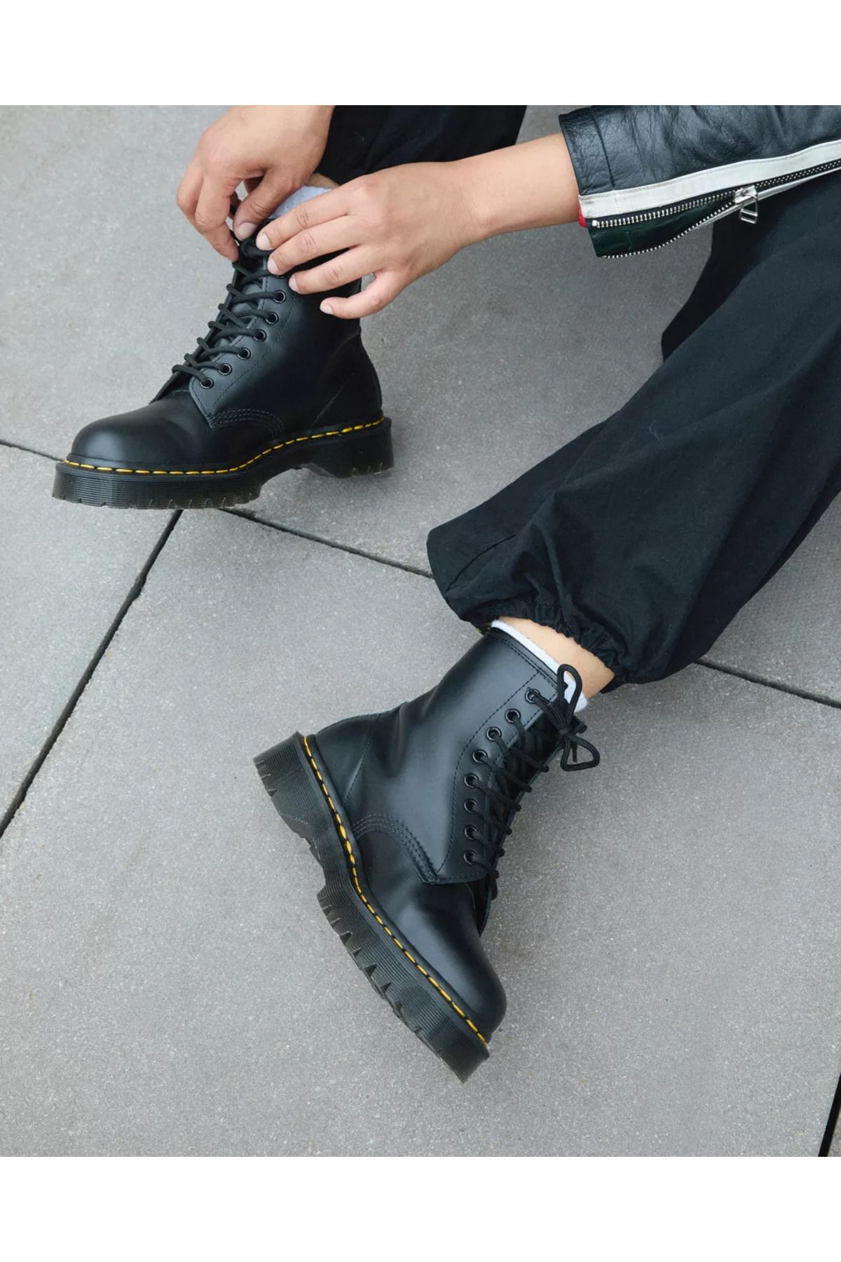 Dr. Martens-1460 Bex Smooth Leather Lace up Boots Men's Boots 7