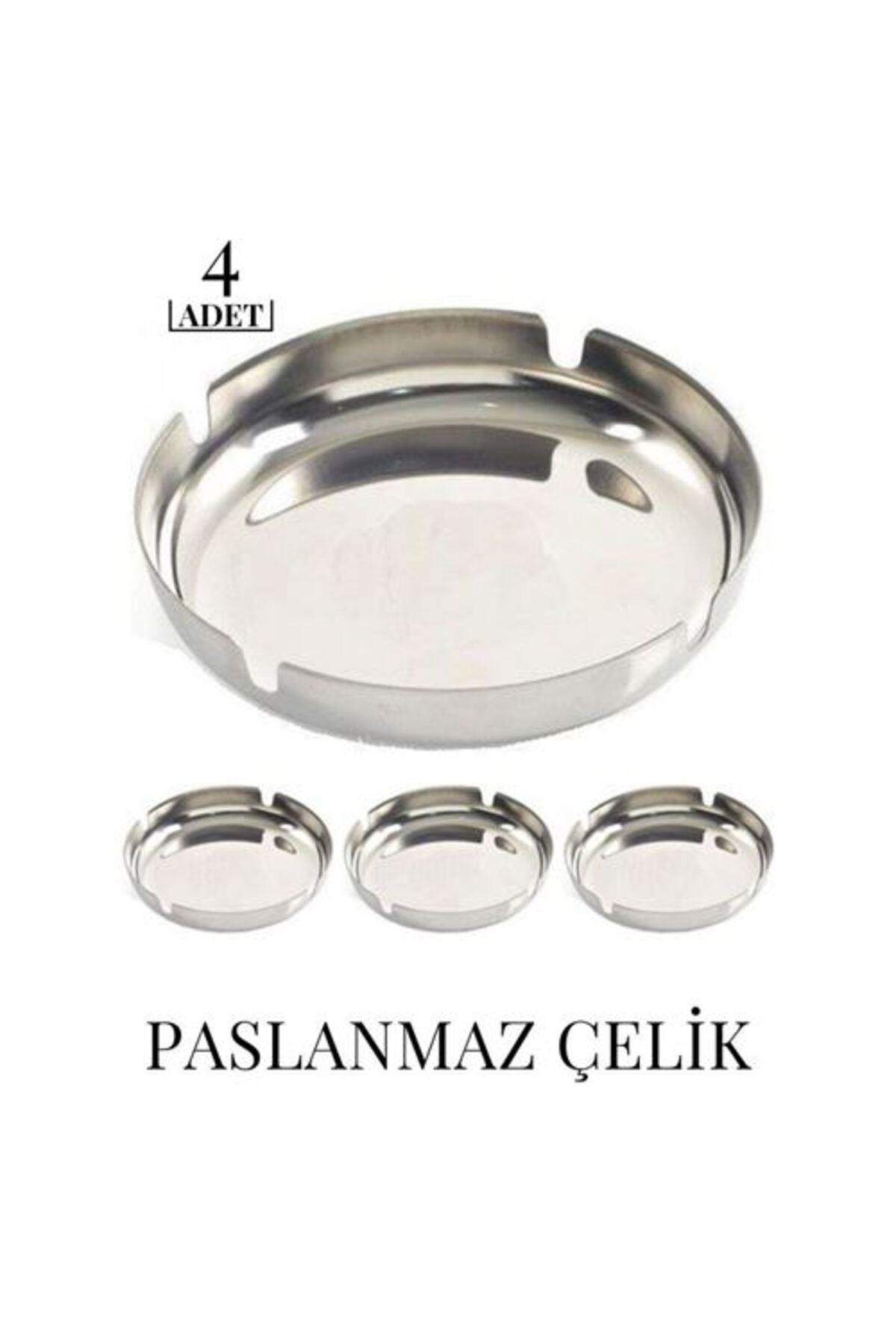 Takaz Global 4 lü Set Çelik Küllük Veilleux Design