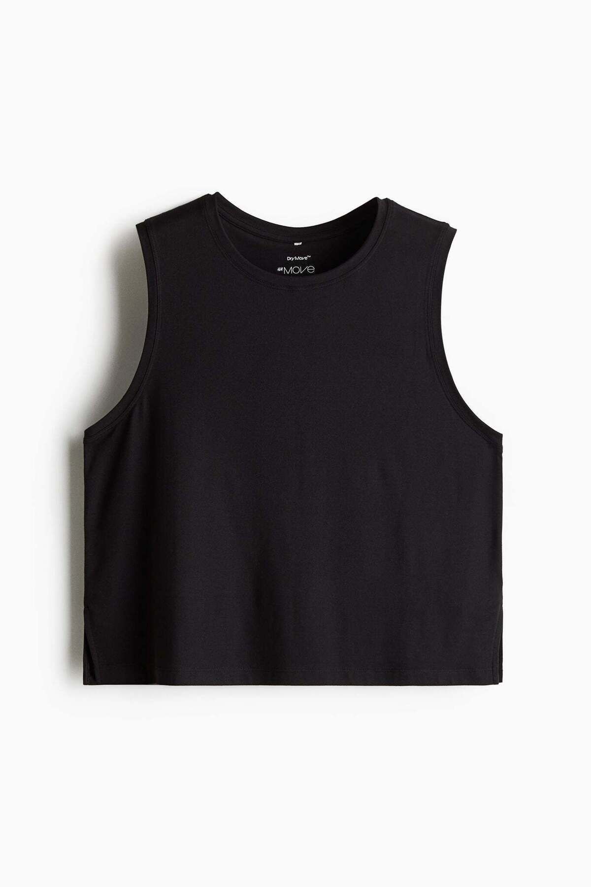 H&M-Boxy-style sports vest top in DryMove™ 2