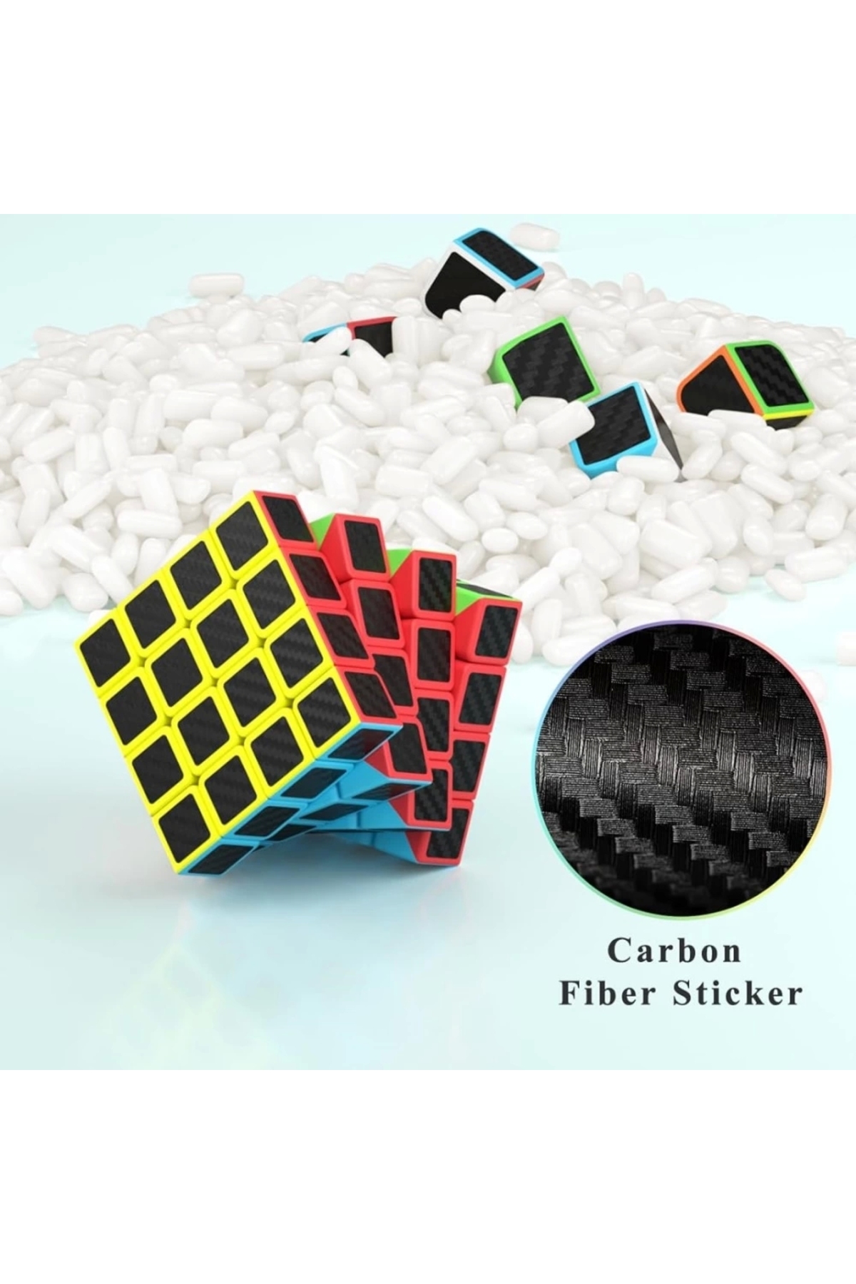Doğan Oyuncak Dünyası Orijinal MoYu Fiber Karbon 4x4 Küp - Moyu Speed Cube - Moyu Fiber Karbon 4x4 Zeka Küpü - Zeka Küpü - fotoğrafı 3 (önizleme)