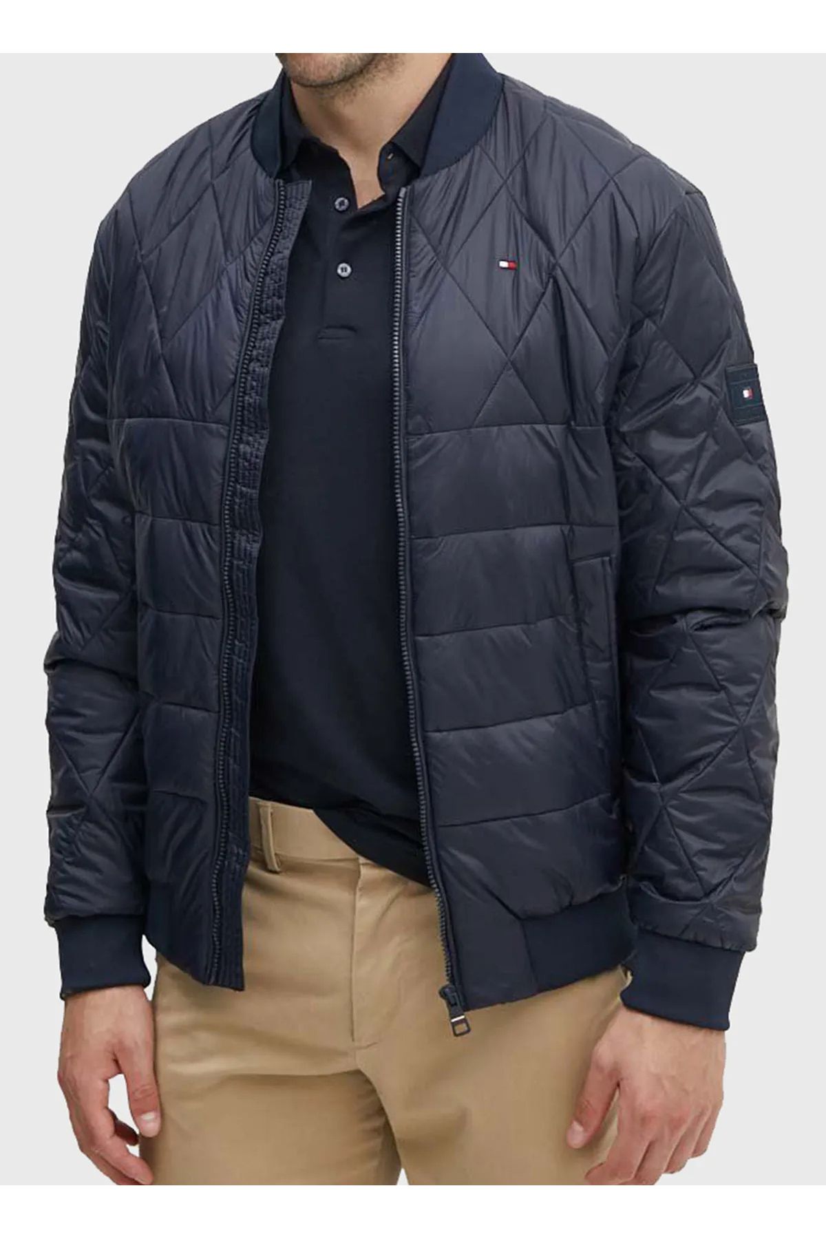 کت مردانه آبی MW0MW37323DW5 Tommy Hilfiger