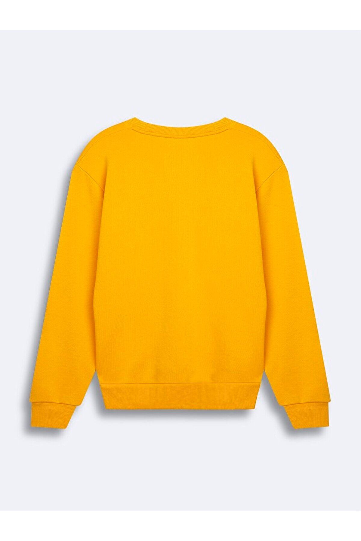 Ltb-Yellow Sweatshirt - Relaxed Fit 2