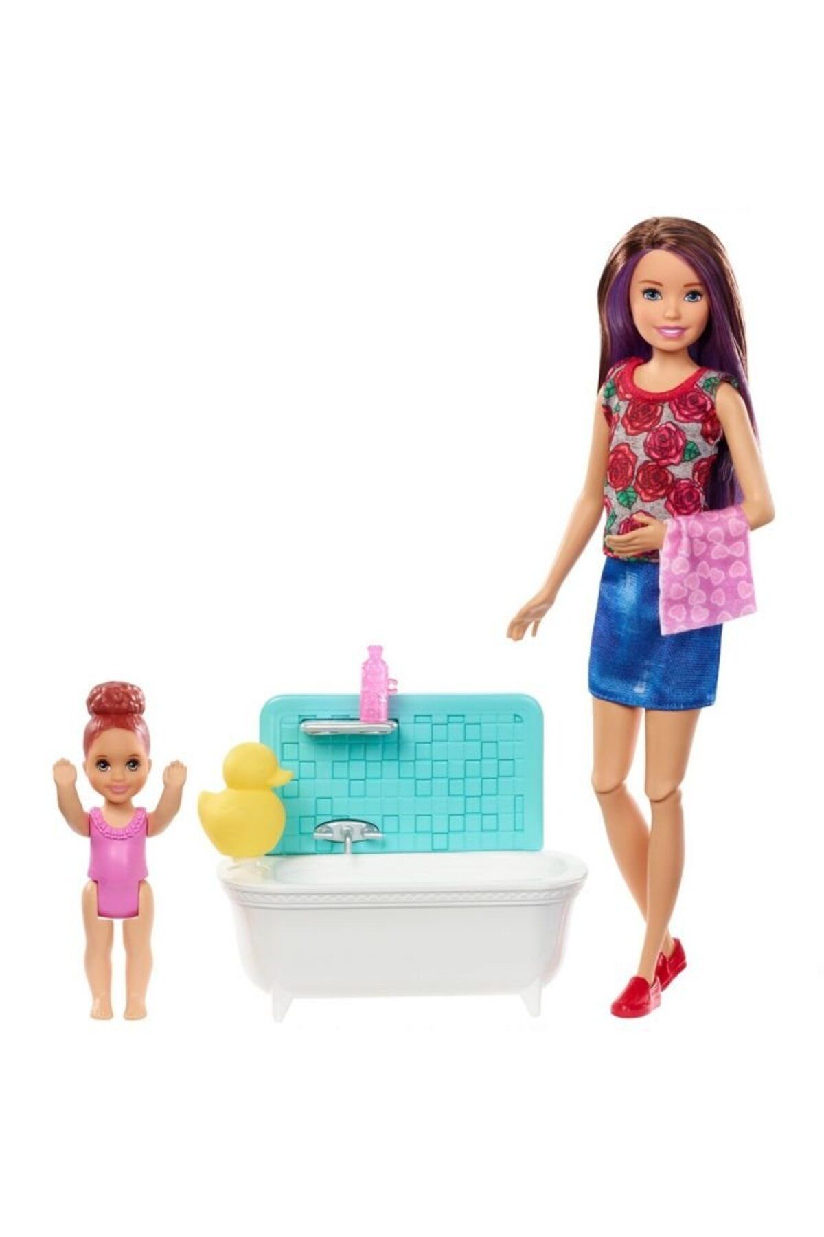 NEZADE STORE Barbie Bebek Bakıcılığı Oyun Seti