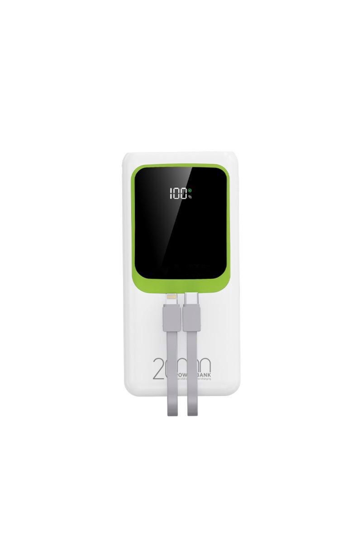 MEKTEK 20.000 mAh 22.5W Kendinden Kablolu Hızlı Powerbank