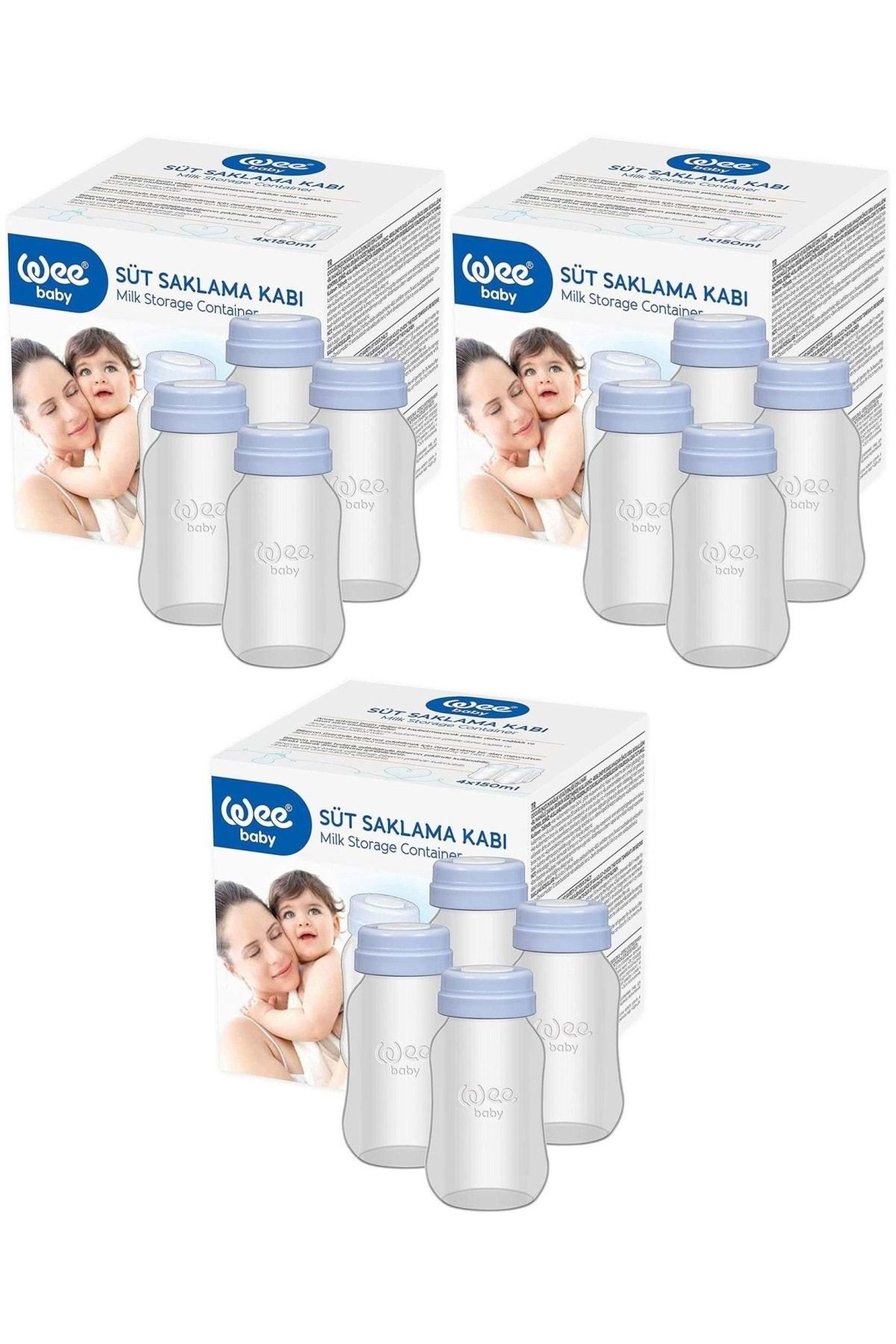 Wee Baby-Milk Storage Container (Set of 12) (Code: 126) (3Pk*4) 1