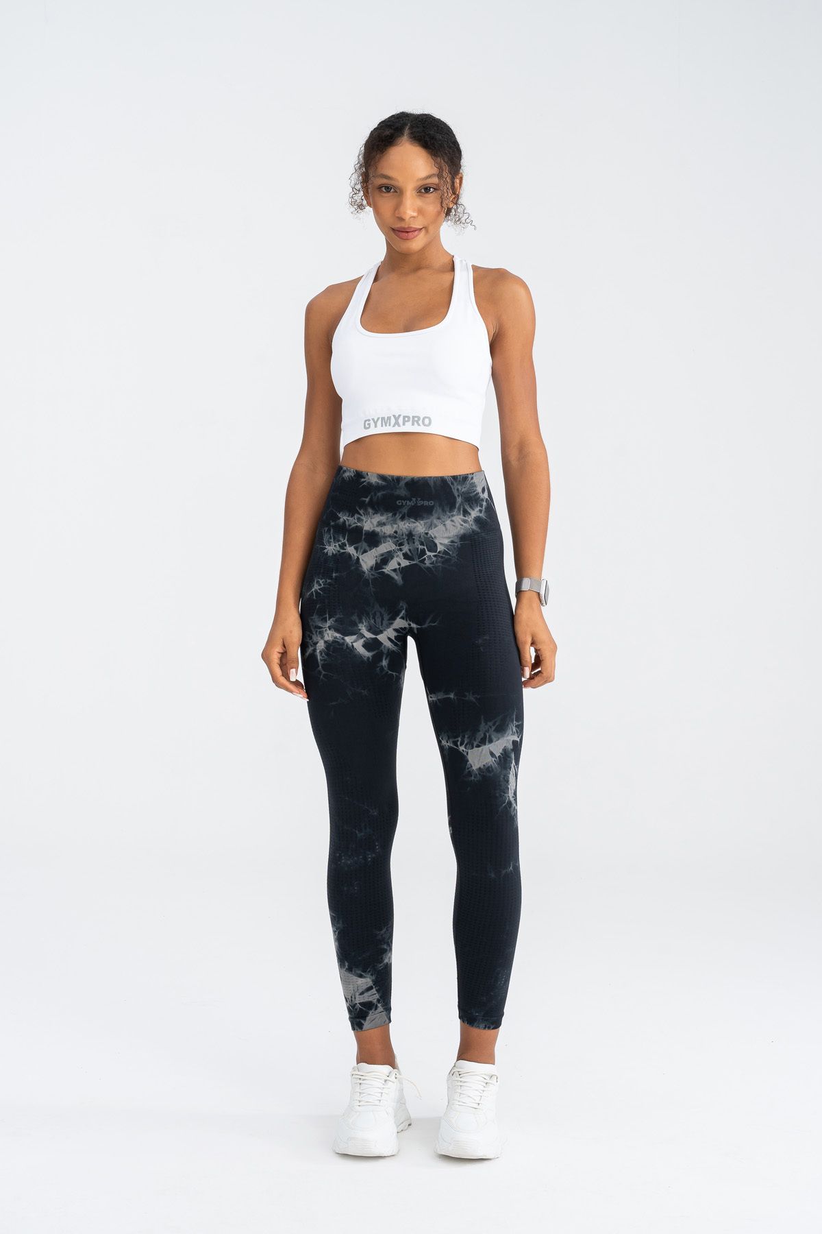 gymxprofit Push-up Detaylı Süper Esnek Batik Tayt