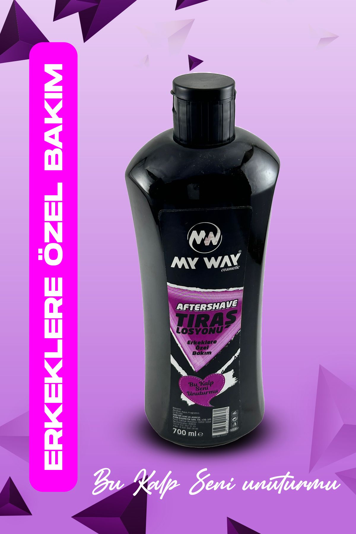 My Way Profesyonel Tıraş Losyonu - Aftershave Bu Kalp Seni Unuturmu