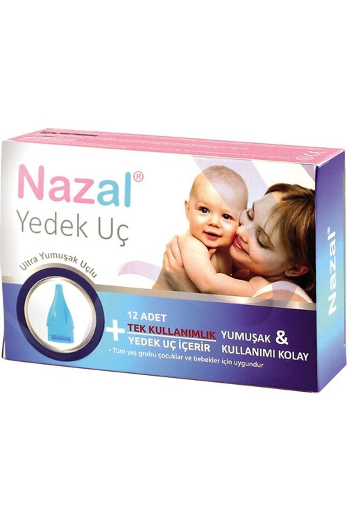 Nazal TÜM ASPİRATÖRLERE UYUMLU NAZAL YEDEK UÇ 2 KUTU