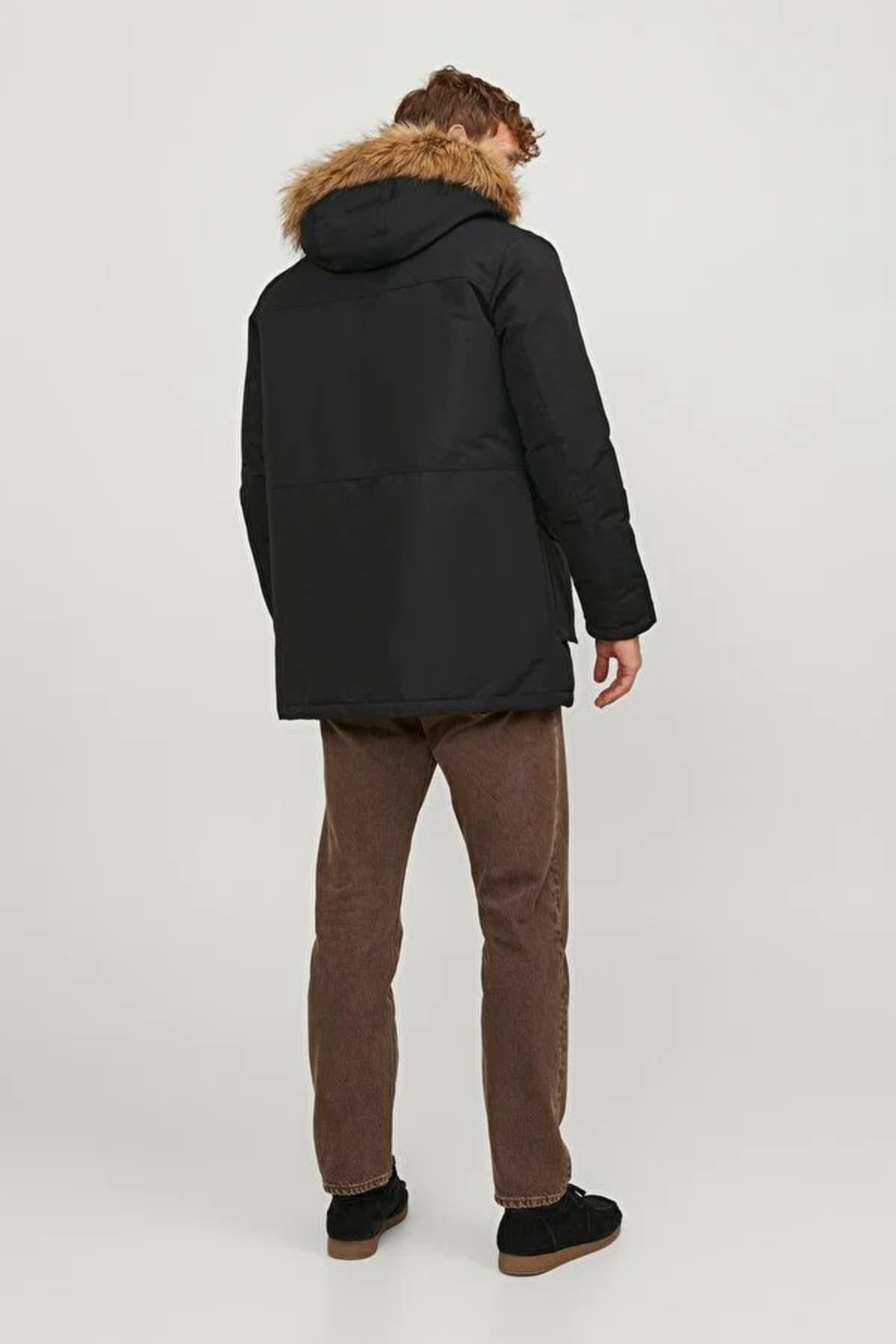 Jack & Jones-Parka - Black - Straight 4