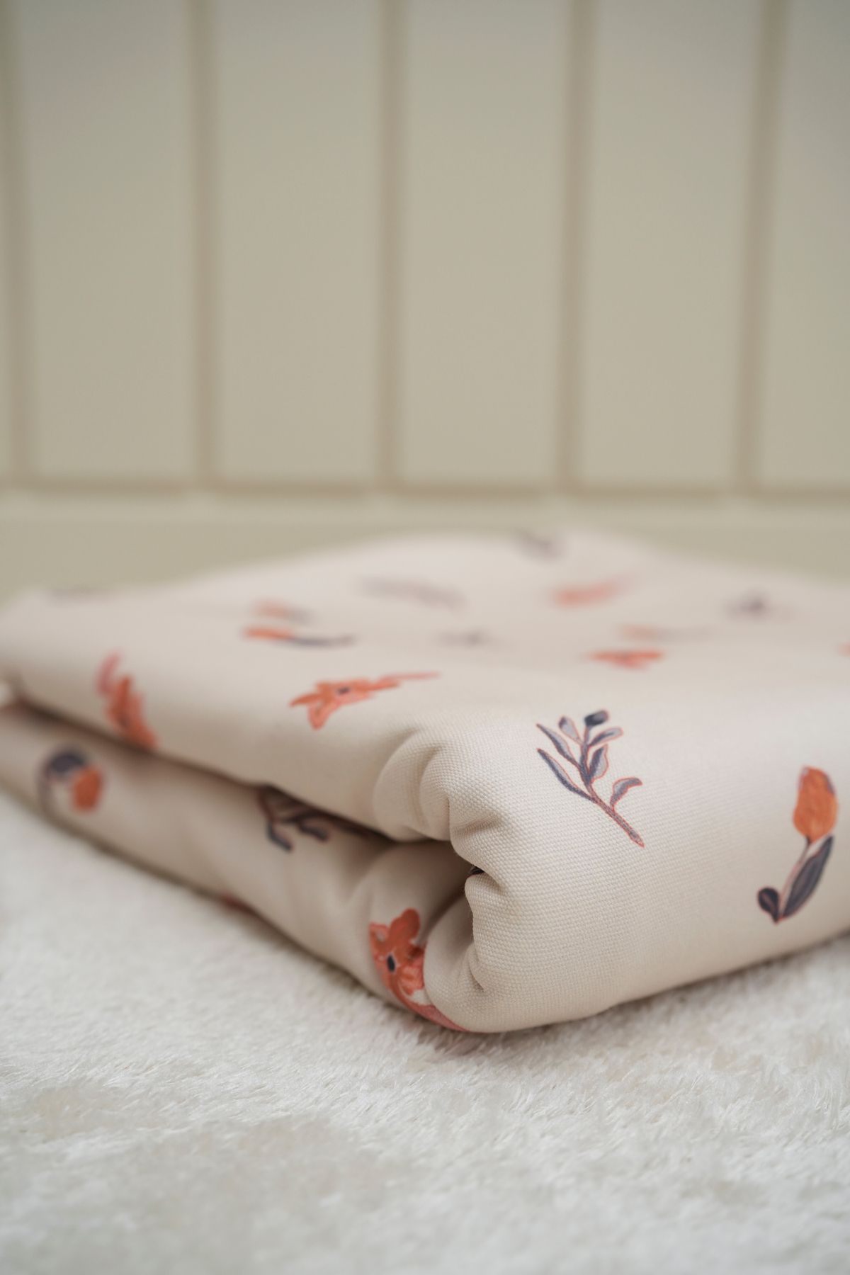 Tuğba Kuğu-Printed Panama Fabric (100% Cotton) |   Tiny Tulips 6