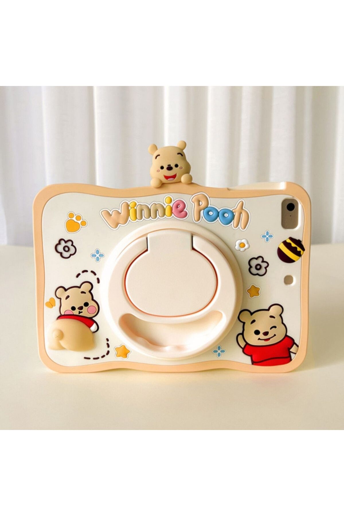 UnDePlus-Case for Samsung Galaxy Tab A8 10.5 Sm-X200 2021 Case Cute Dolls with Stand Fun 3D Character Kids Case 7