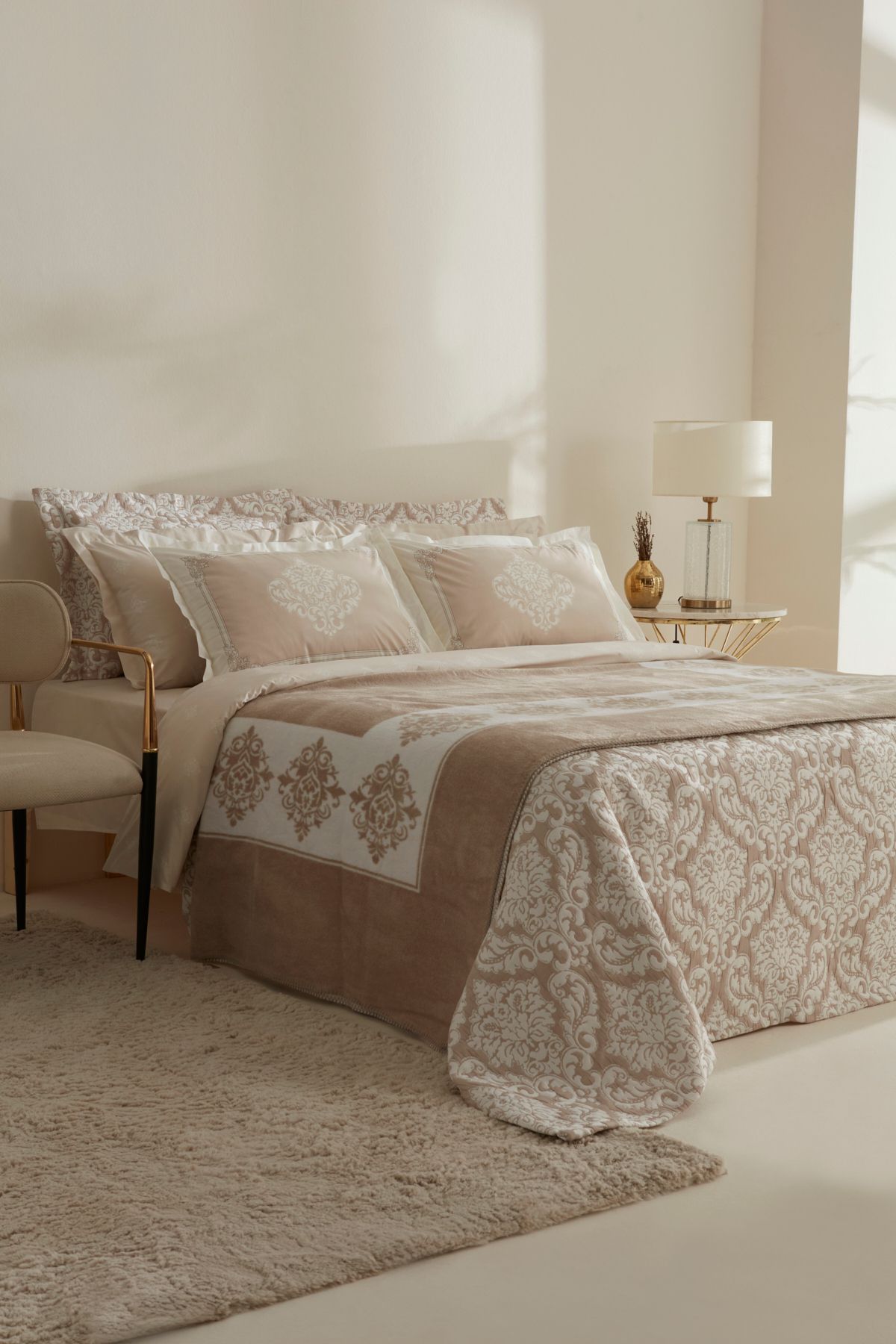 Karaca Home-Beige Color Timeless Winter Set 2