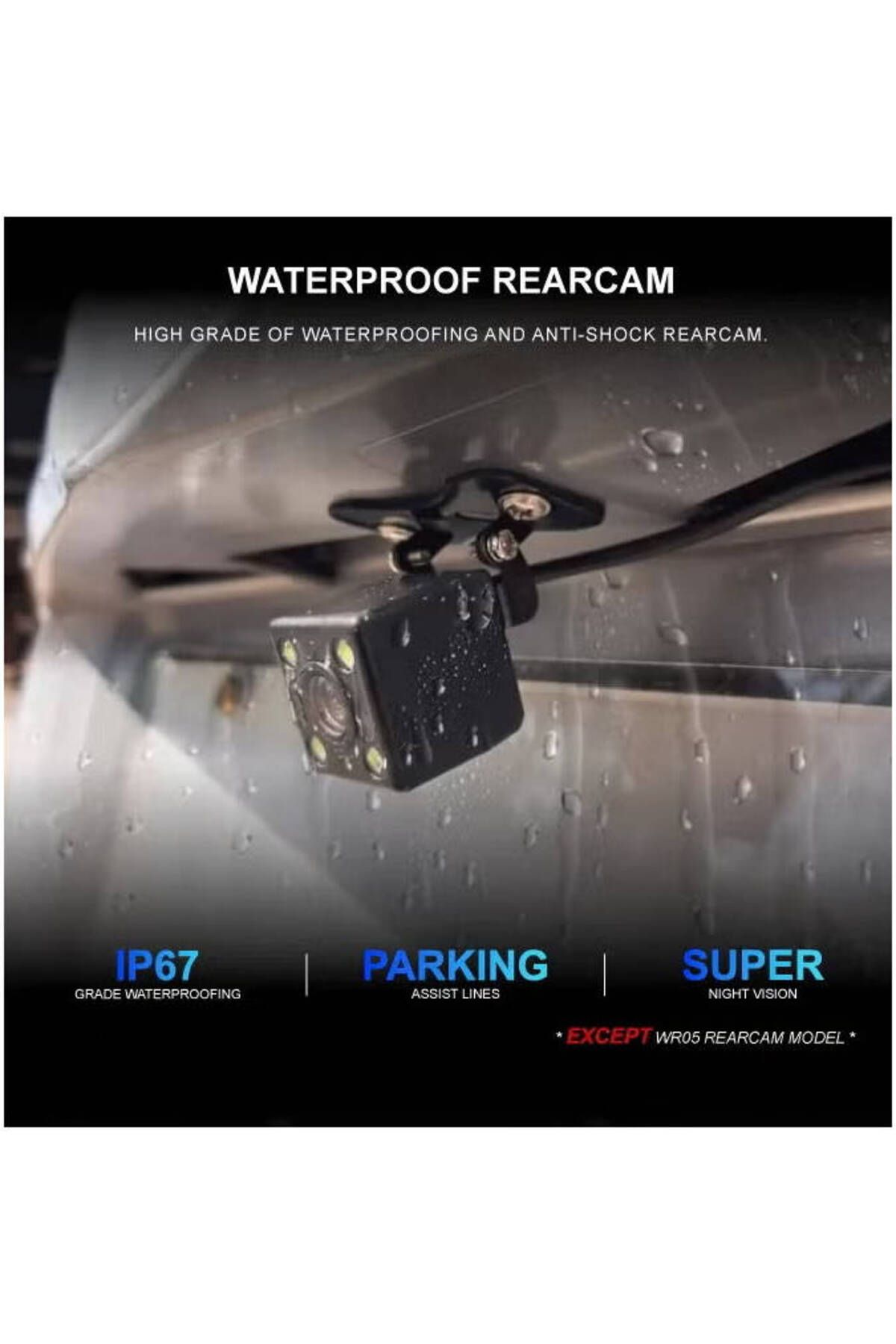 AZDOME-M17 Pro WiFi Front + Rear Dash Cam, FHD 1080P Car Driving Recorder ADAS, G-Sensor Loop Recording 3