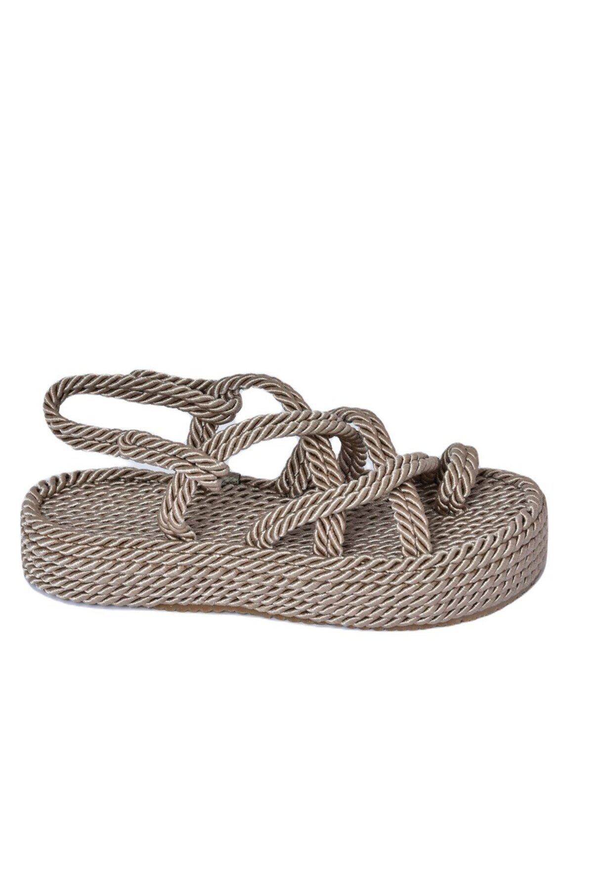 Fox Shoes-Nerzfarbene Damensandalen H596021304 3
