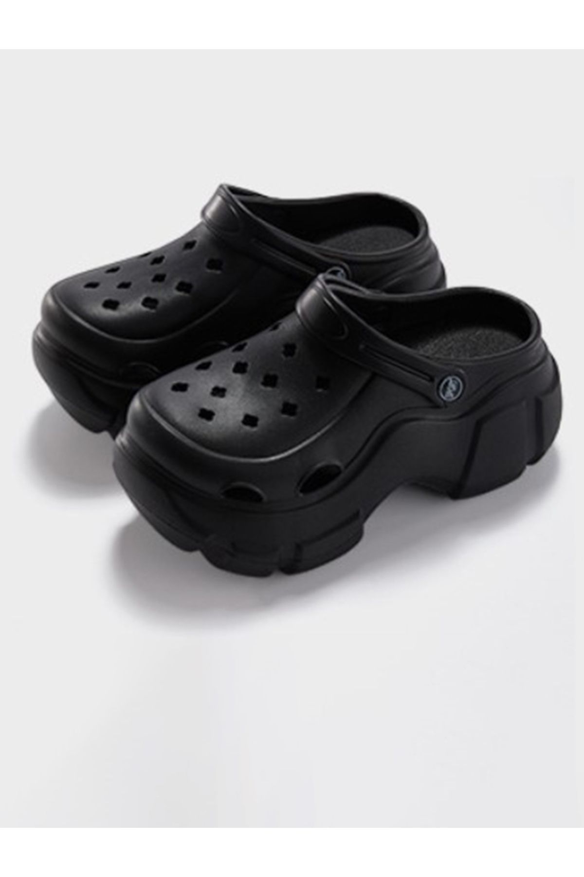 Sneak-a-Peek By Styli-Cut-Out Detail Platform Hollow Clogs 3