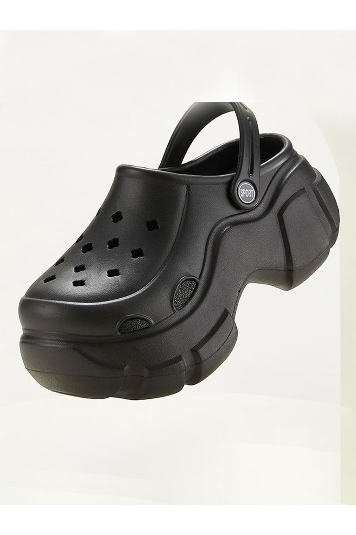 Sneak-a-Peek By Styli-Cut-Out Detail Platform Hollow Clogs 1