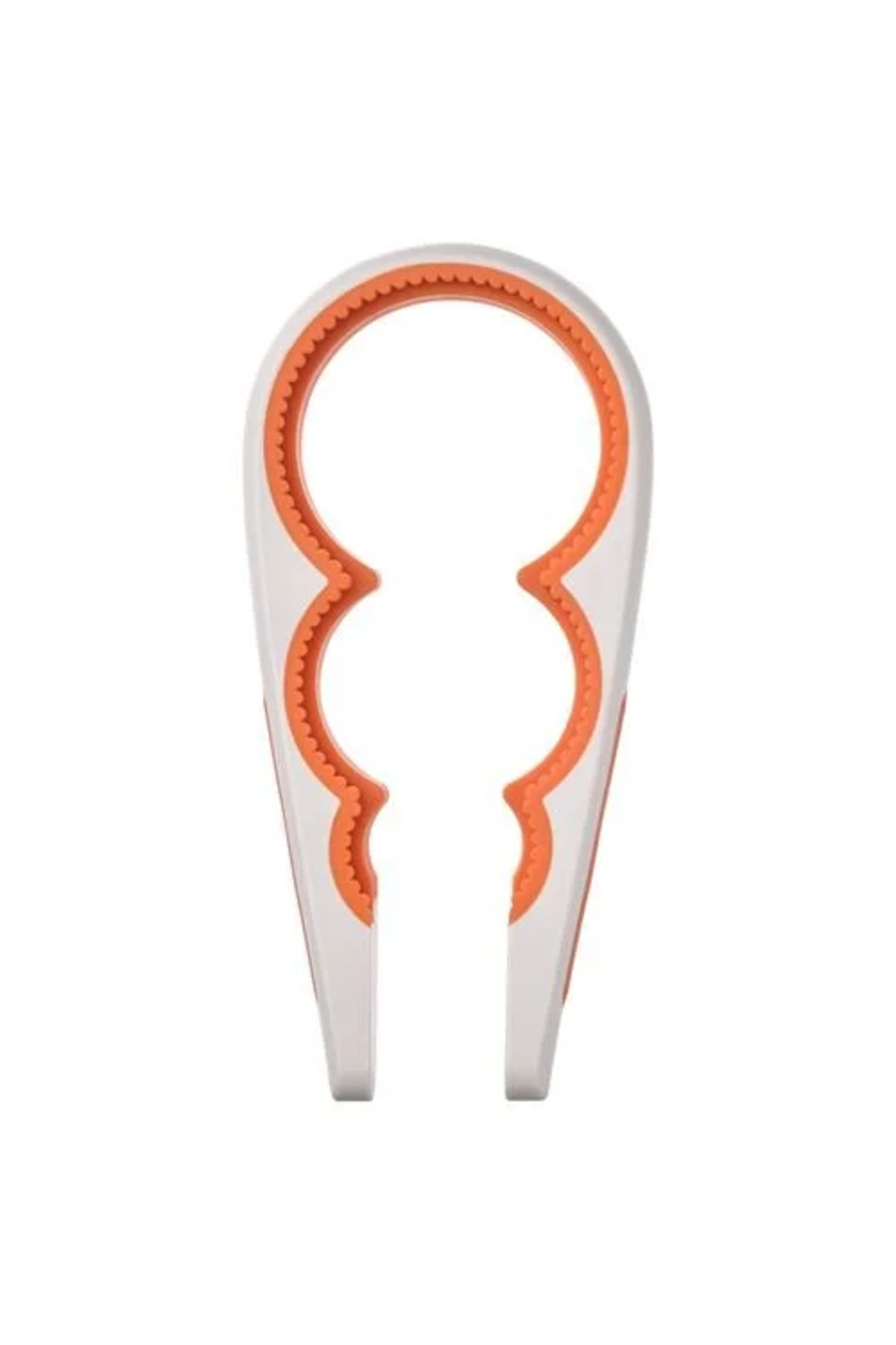 IKEA UPPFYLLD KAVANOZ AÇACAĞI BEYAZ-TURUNCU 21 CM