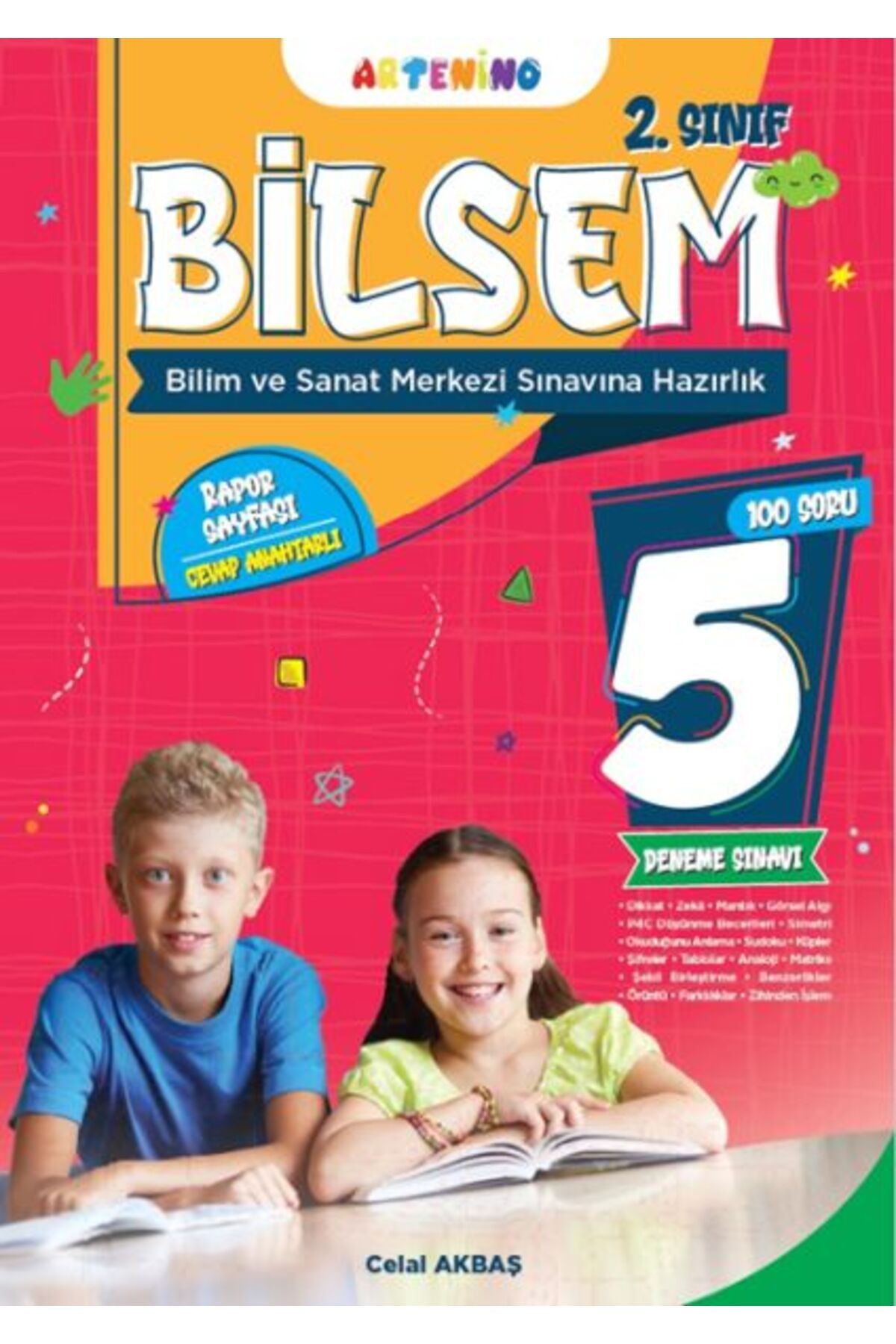 Artenino 2. Sınıf 2025 BİLSEM Sınavına Hazırlık 5 li Deneme Sınavı