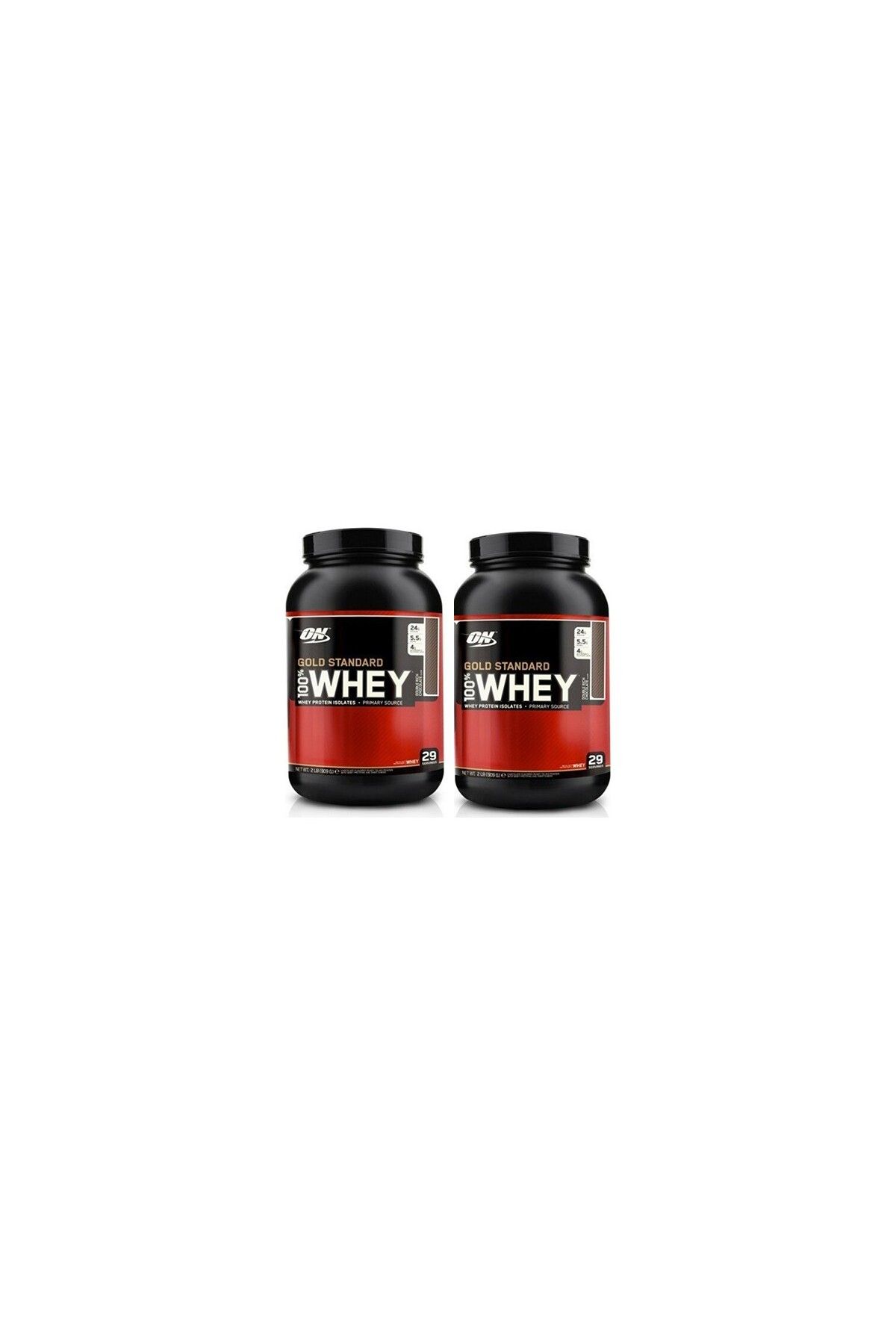 Optimum Nutrition %100 Whey Protein Gold Standart Çikolata Aromalı 2LBS./908 gr x 2 Adet